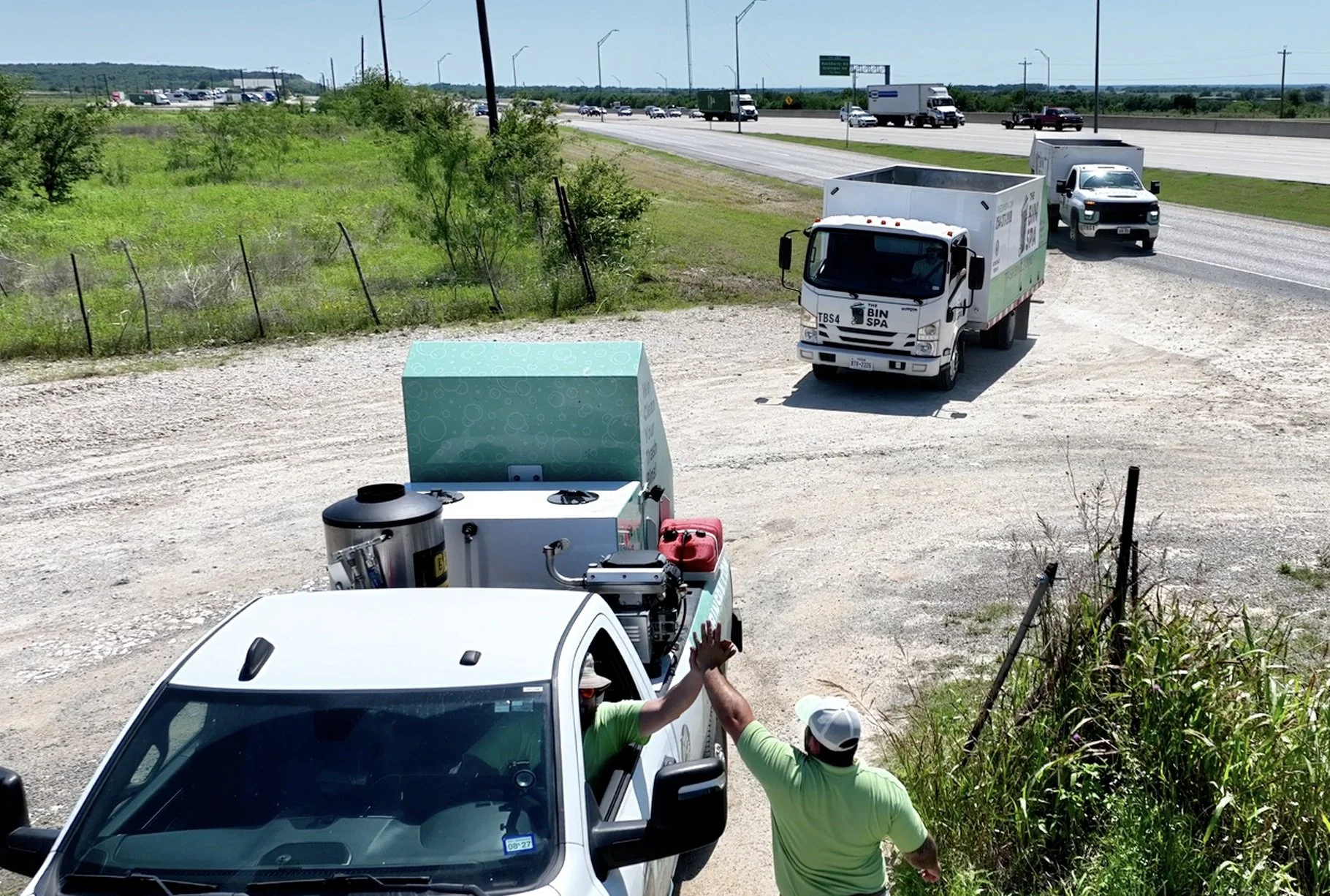 How The Bin Spa Services Trash Can Cleaning Routes in Jarrell and Salado, Texas