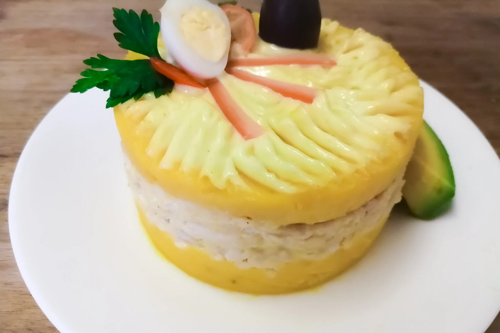 Causa Rellena de Pollo
