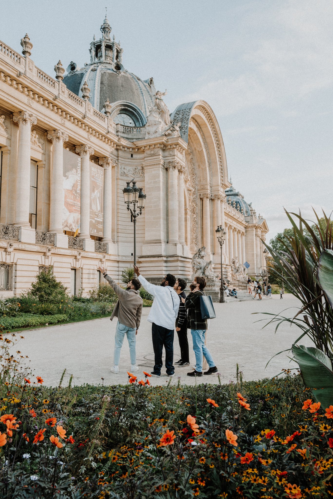 Outside Grand Palais