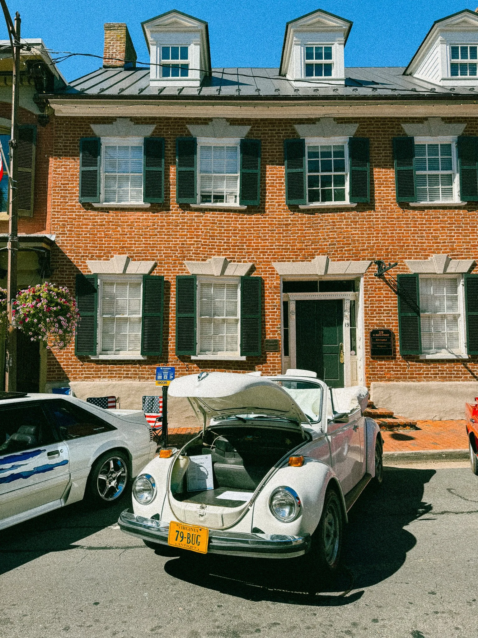 Car show in downtown Leesburg