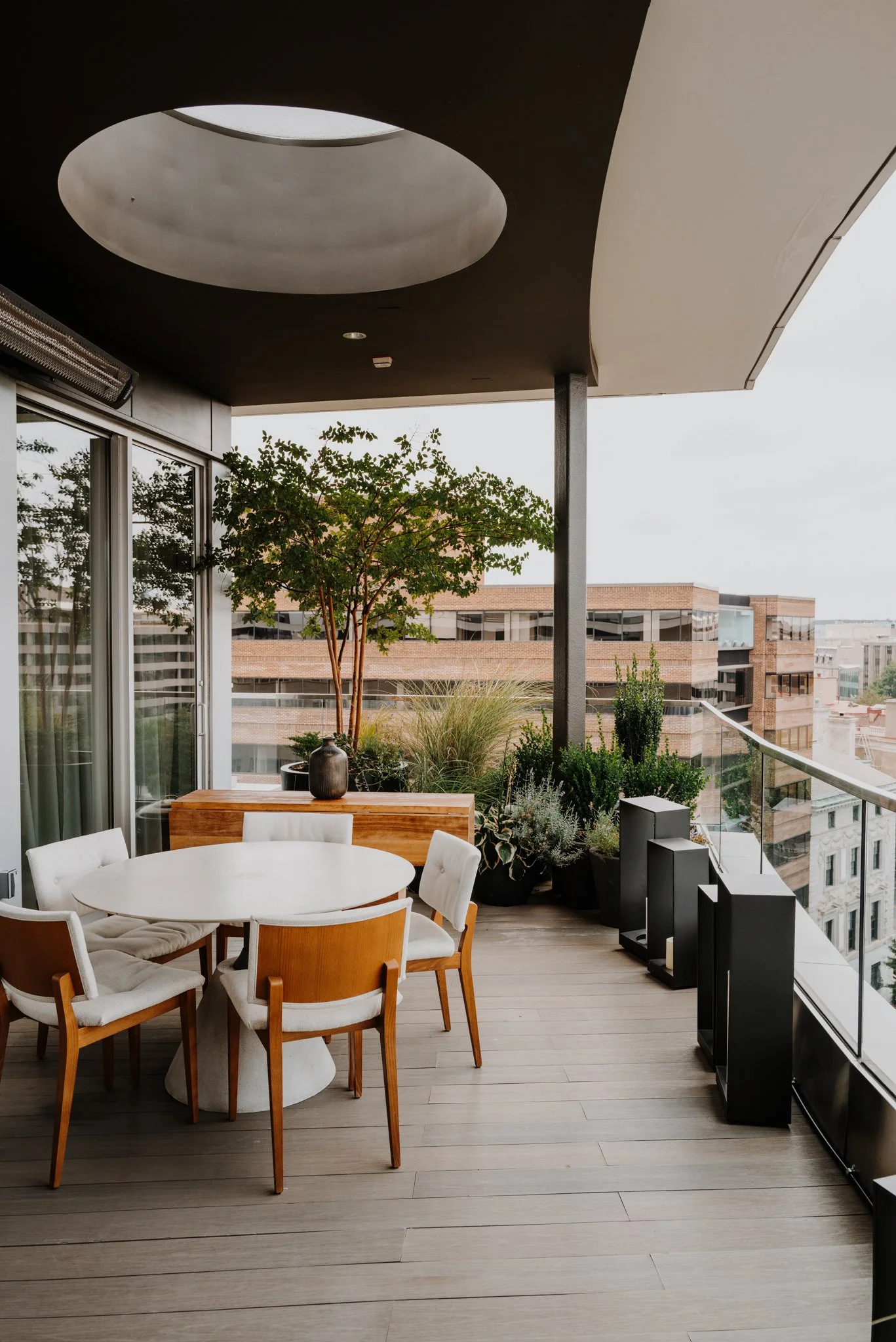 Rooftop space at The Dupont Circle Hotel