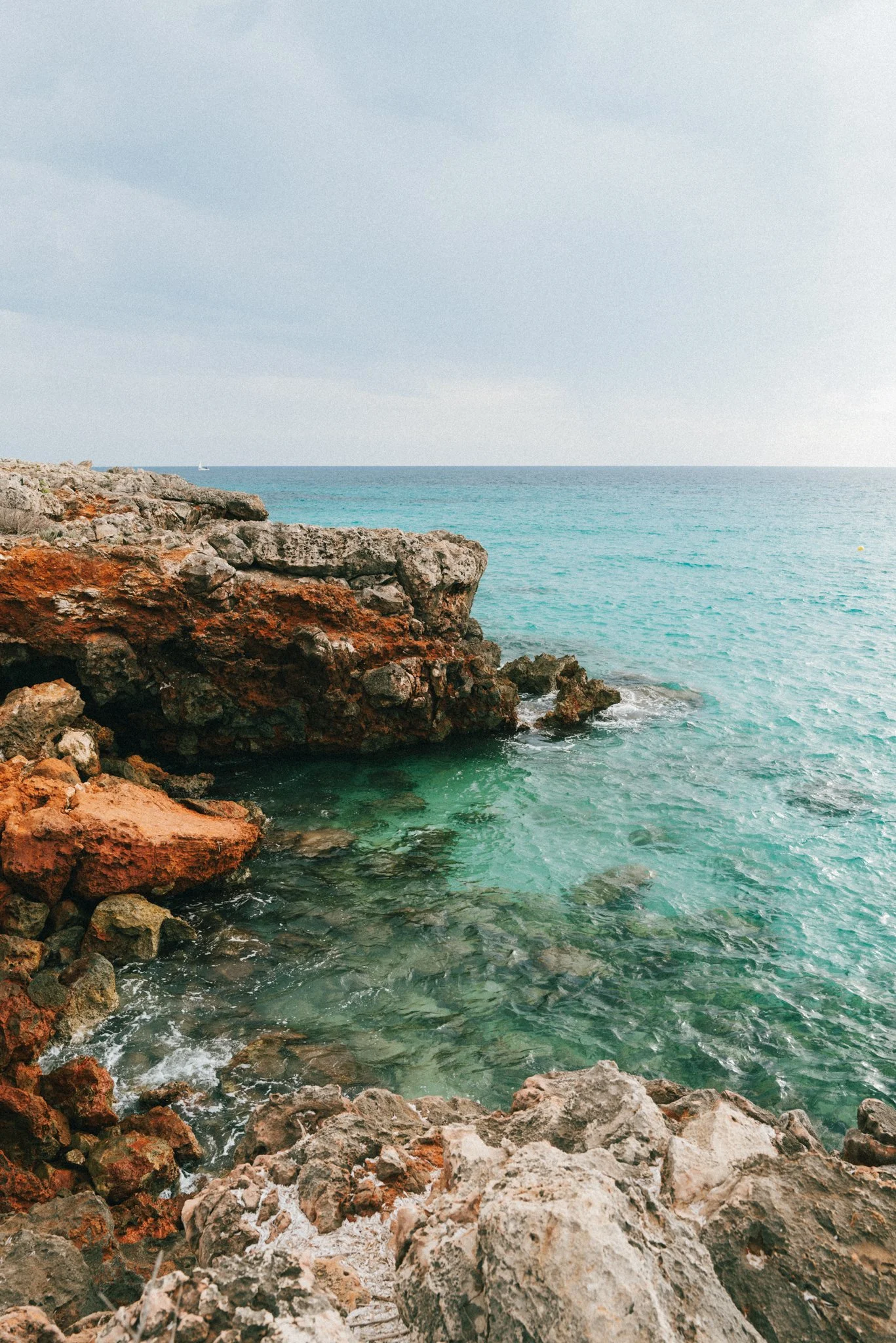One of the beaches from along the way 