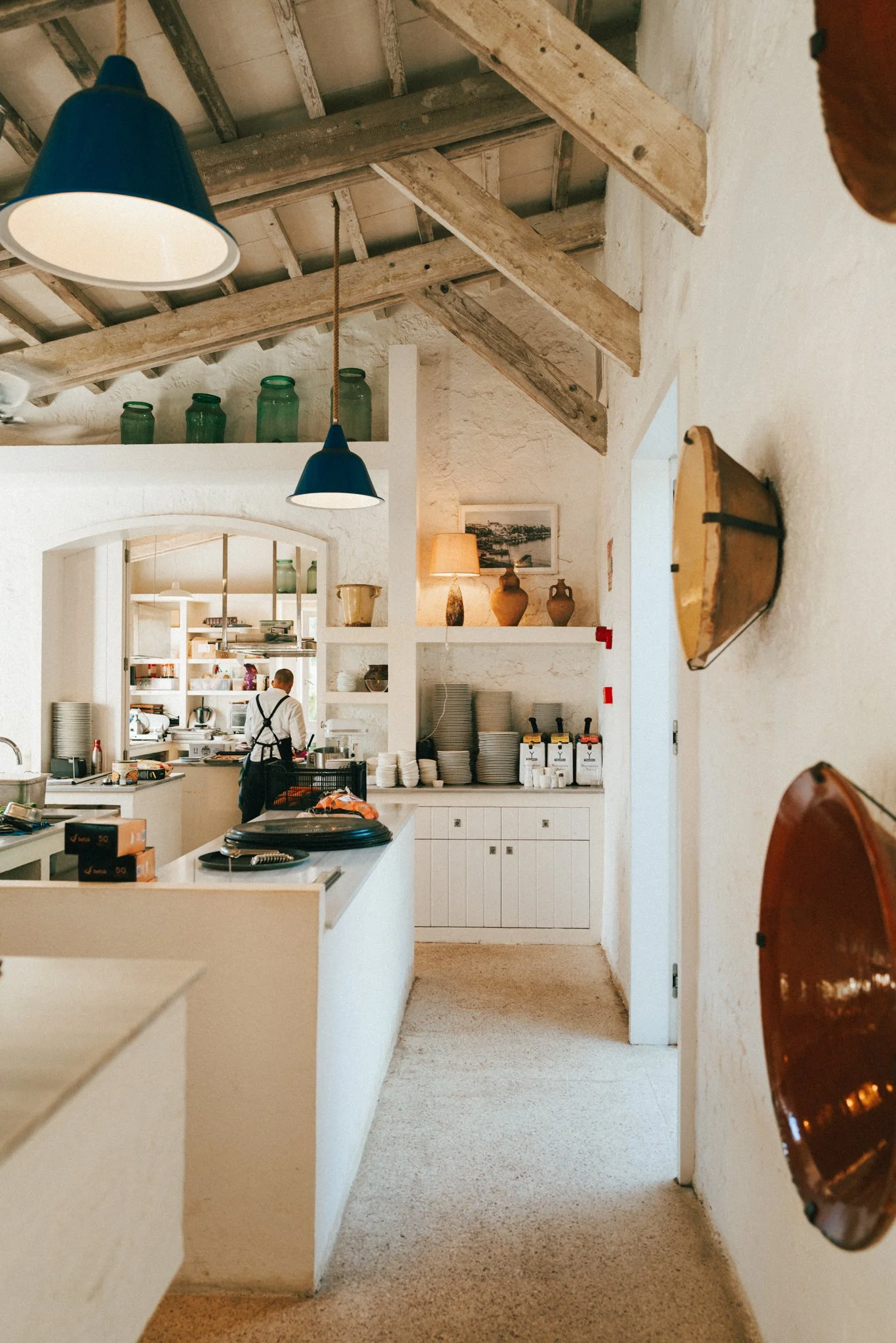 Cafe at Hauser & Wirth Museum 