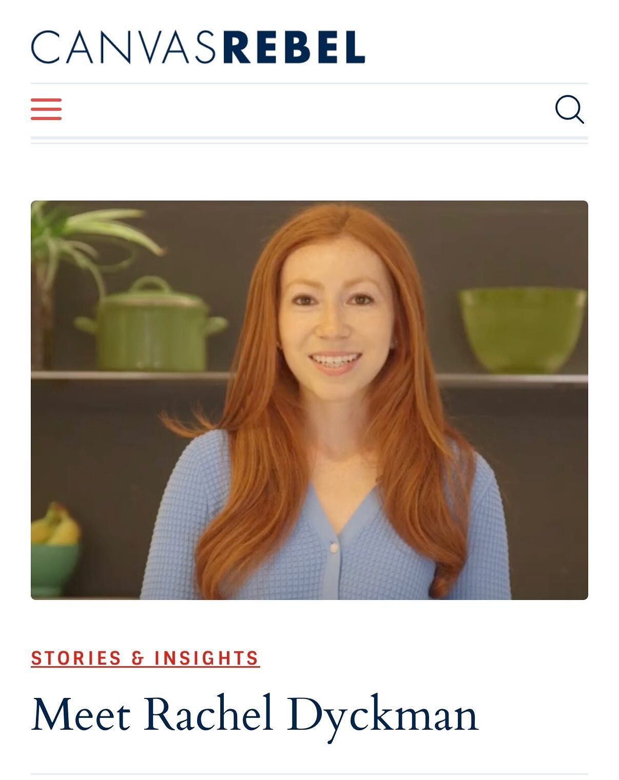 Honored to be featured in @canvasrebel recently 💜 

I share about how personal experience led me on the path of GI nutrition, the motivation behind starting my practice and what has shaped my approach, and why I believe so strongly in compassionate,