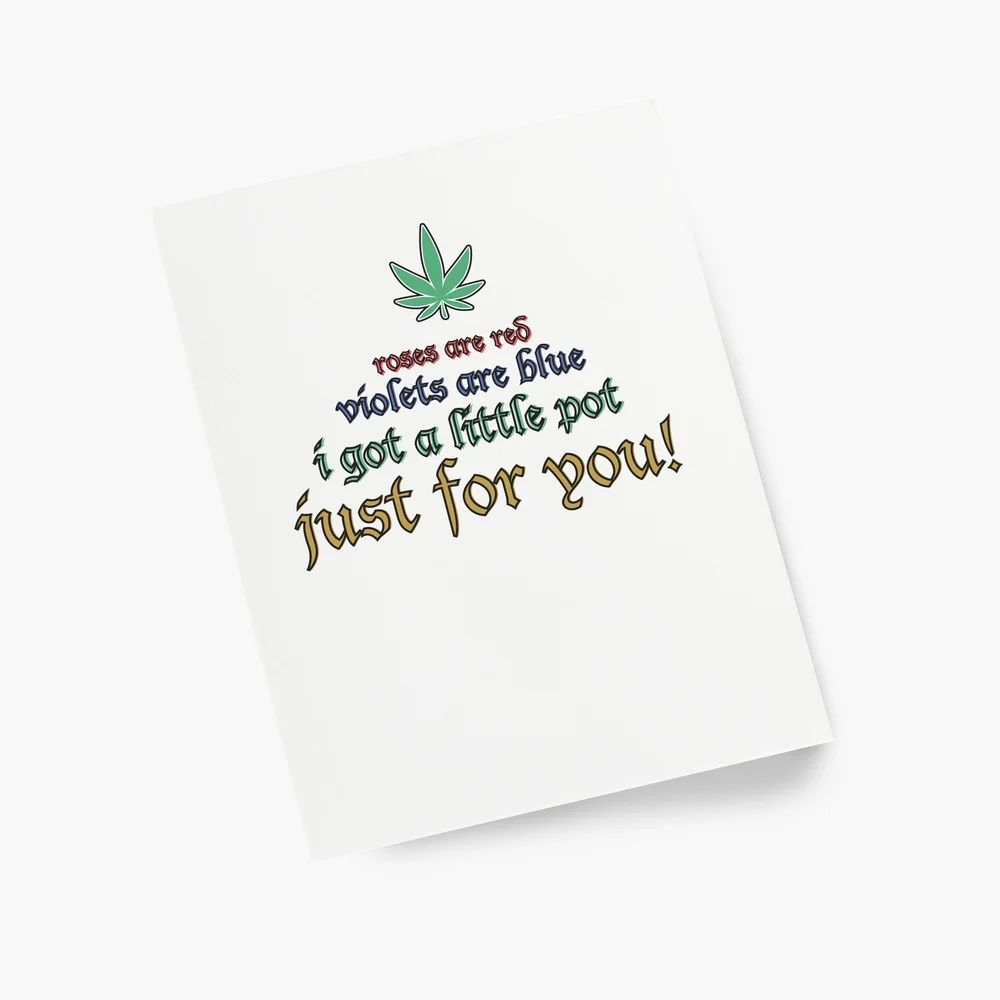 love & friendship — shop - fntsma — fntsma - cannabis greeting cards