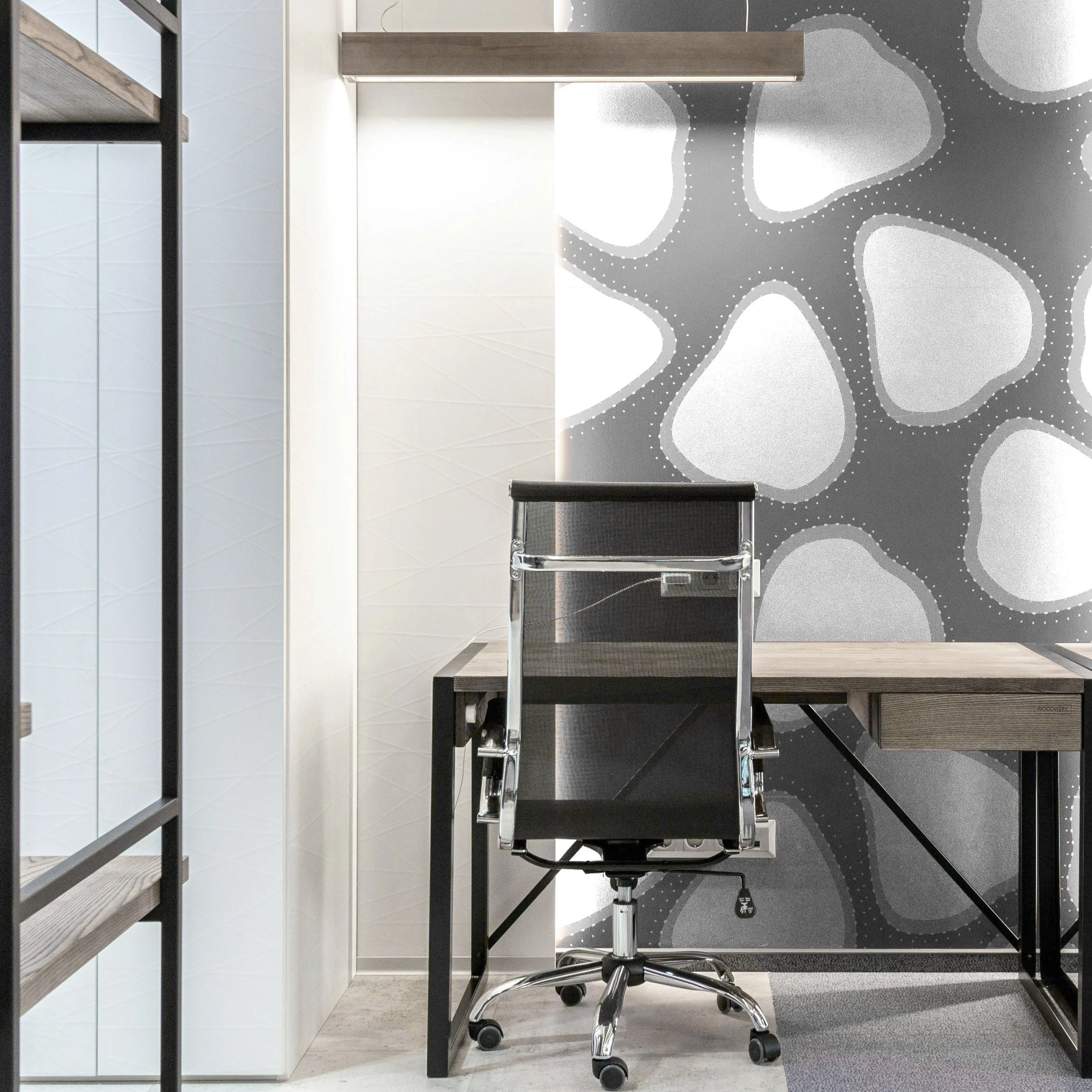 Barcode White Wallpaper 