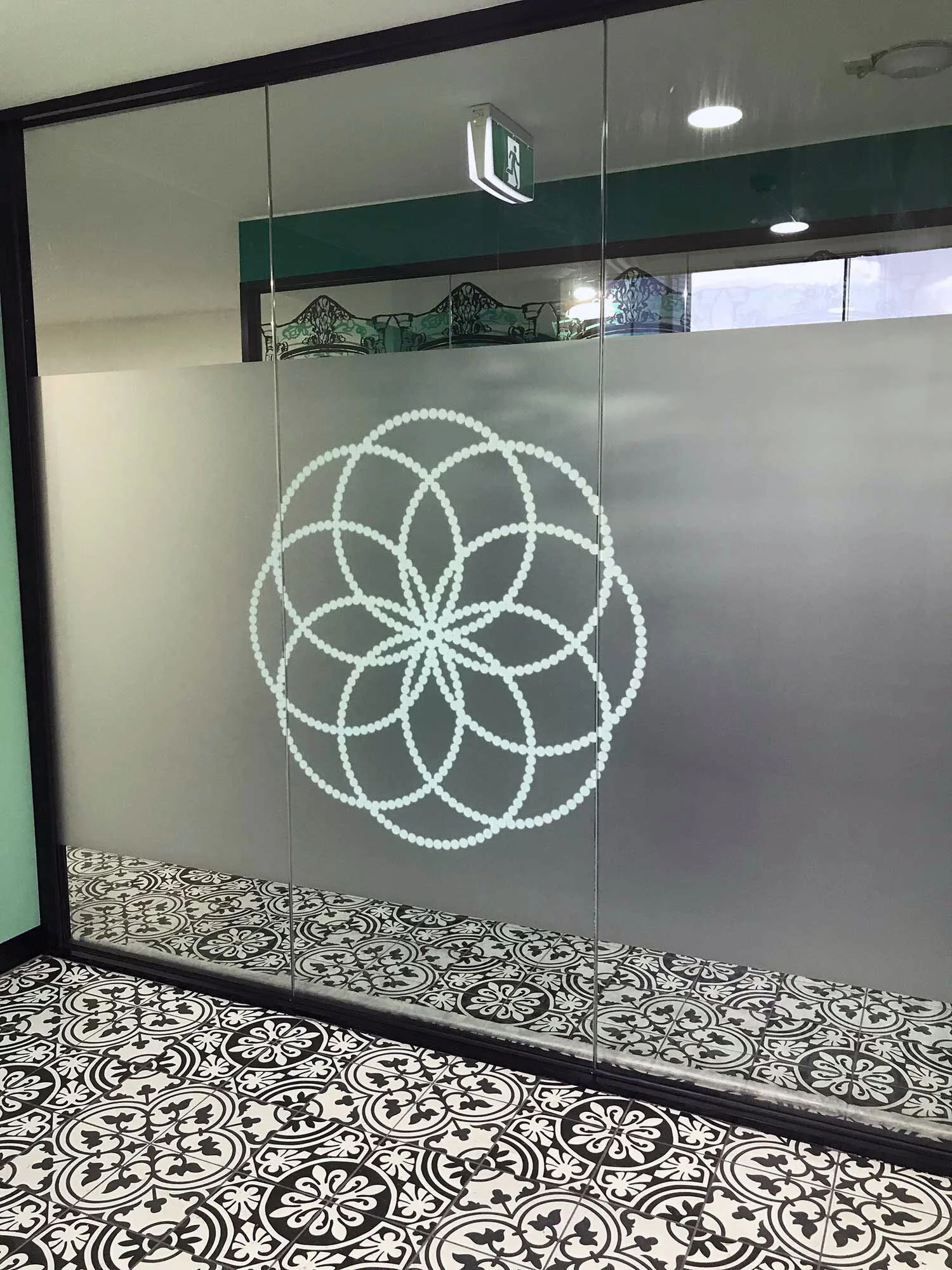 Digital Print on Frosted Film