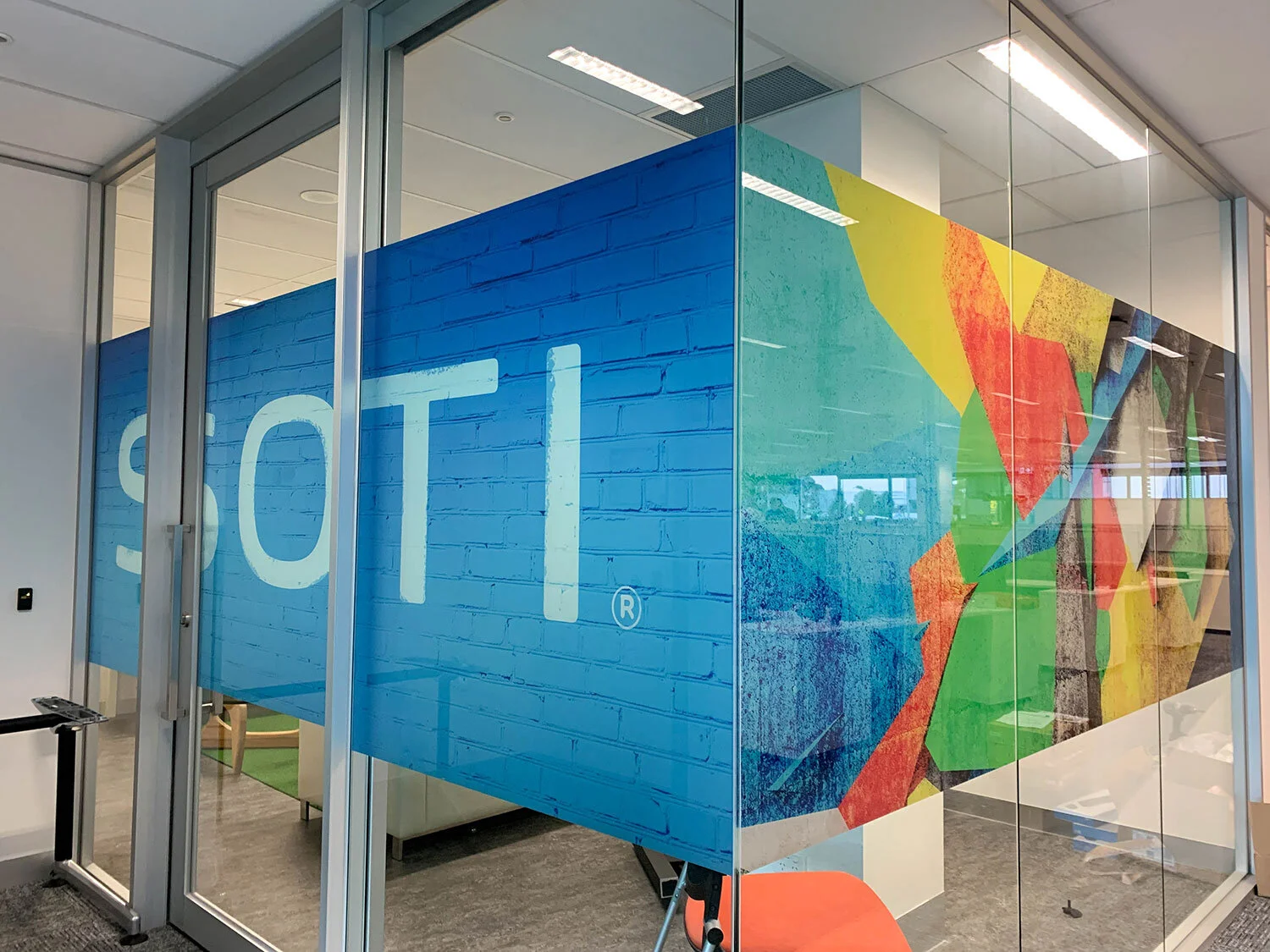 Digital Print Privacy Band 