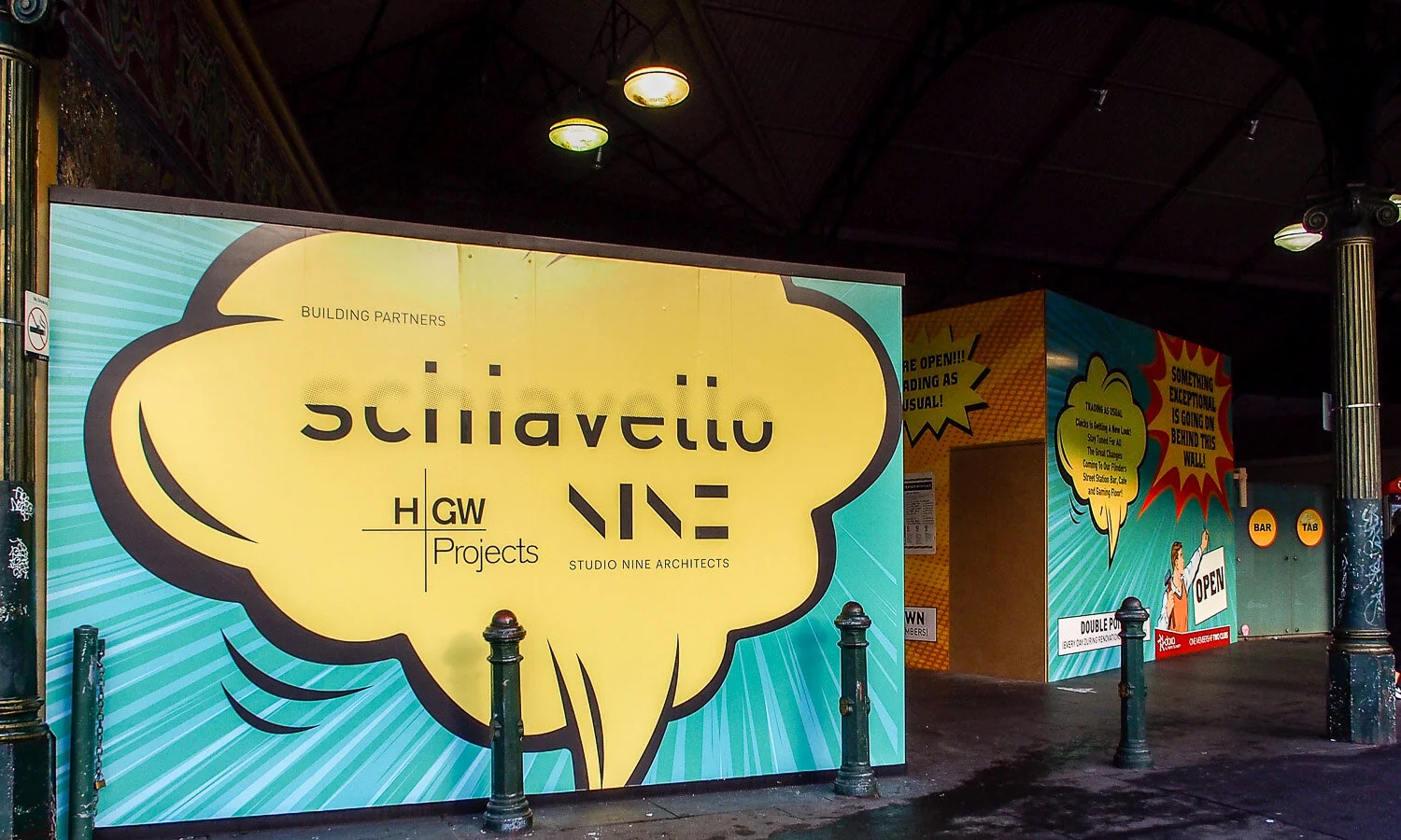 Temporary Digital Print Wall Graphic 