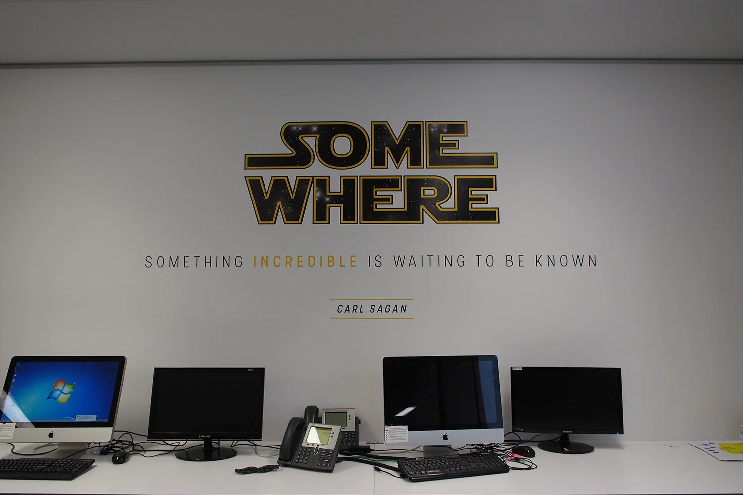 Precision Cut Digital Print Wall Graphic 