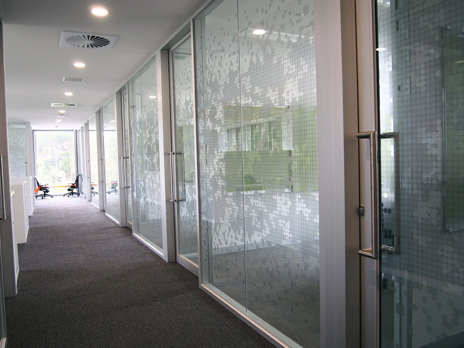 Precision Cut Digital Printed Frosted Film