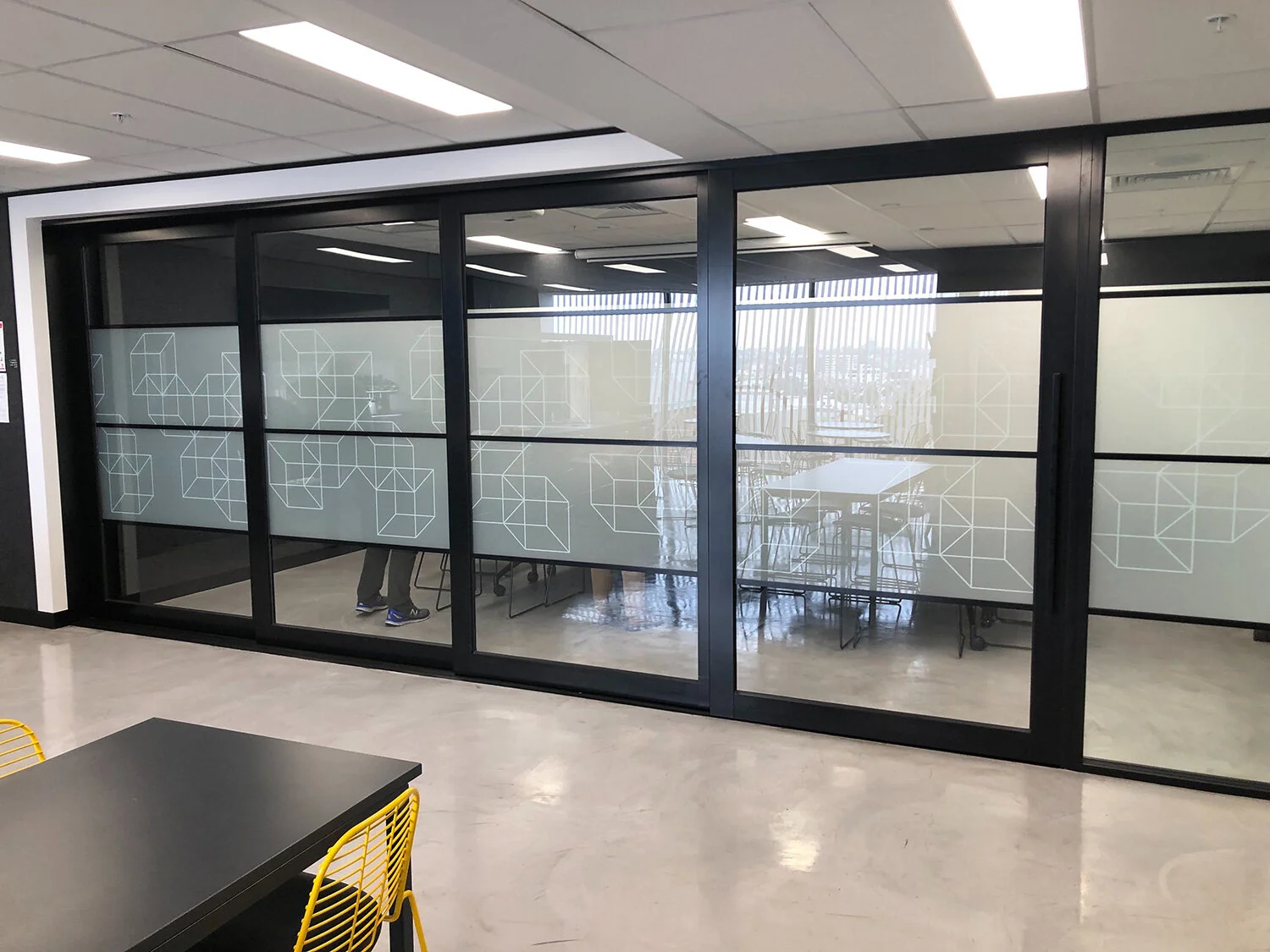 Digital Print on Frosted Film