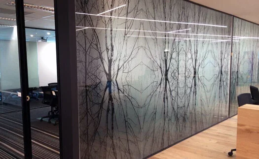 Digital Print on Frost Film