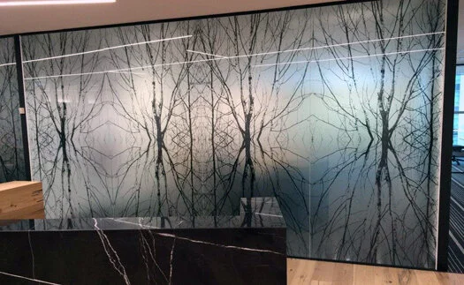 Digital Print on Frost Film