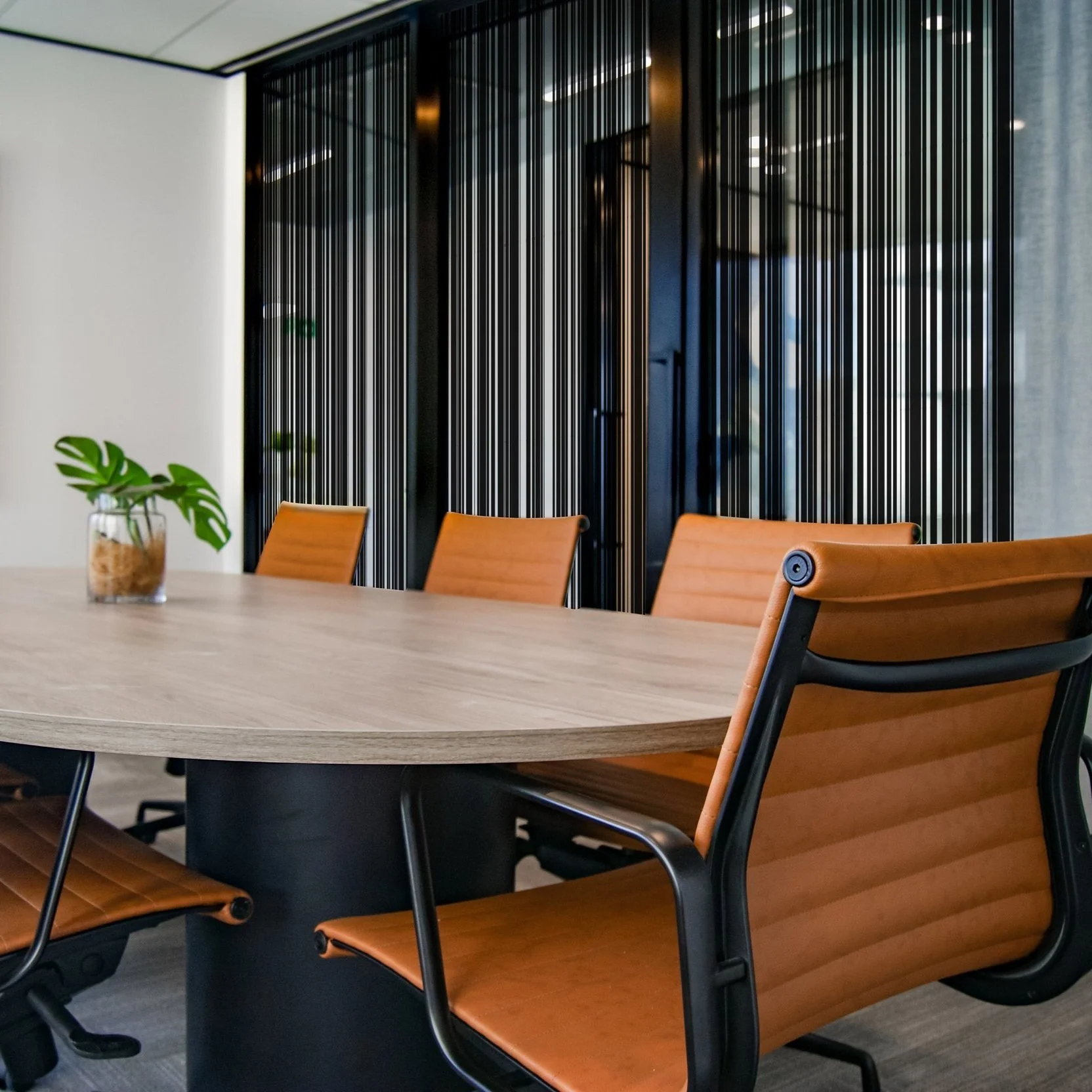 Barcode design printed onto optically clear window film 