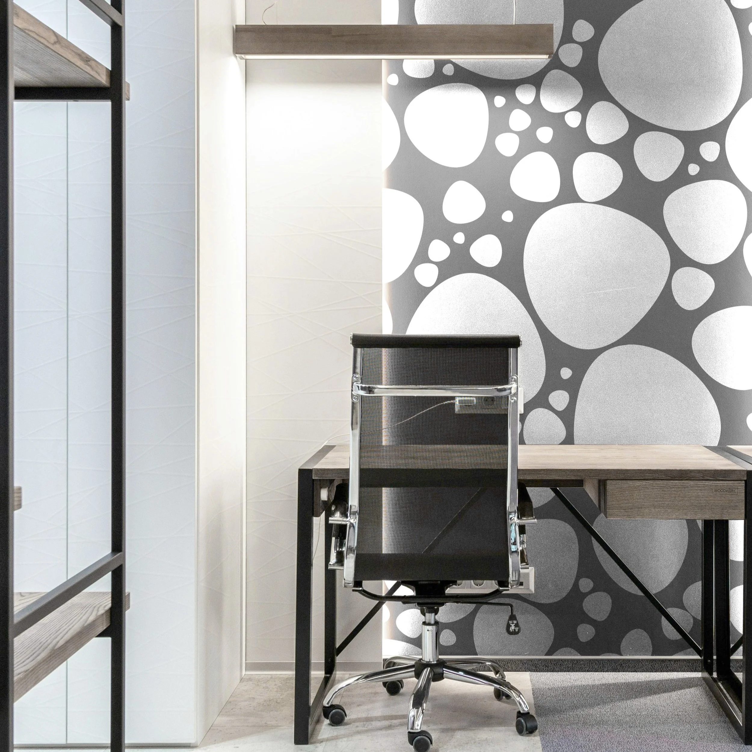 Barcode White Wallpaper 