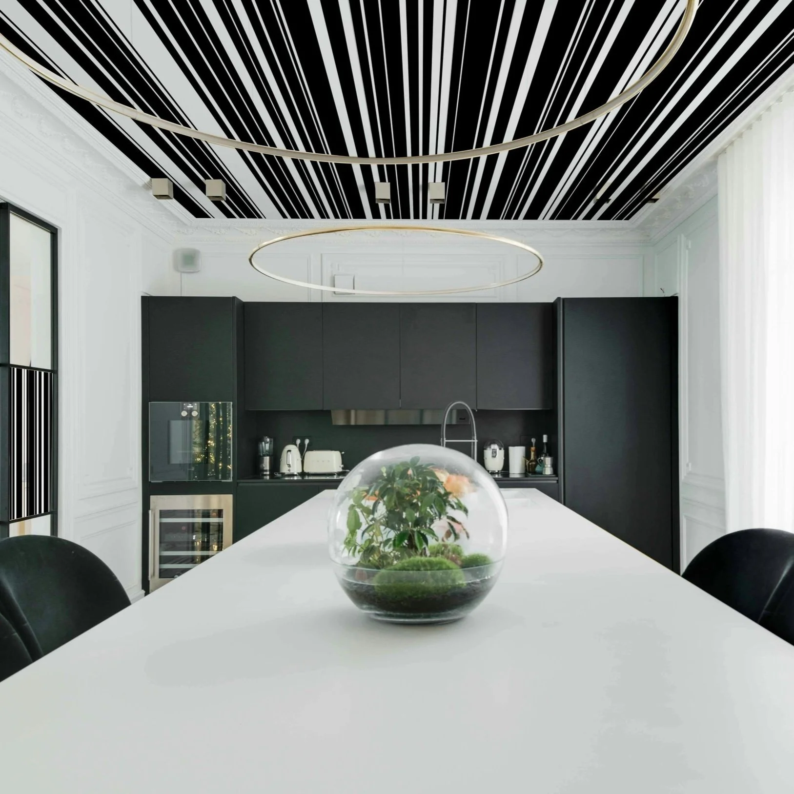 Barcode: Ceiling Wallpaper