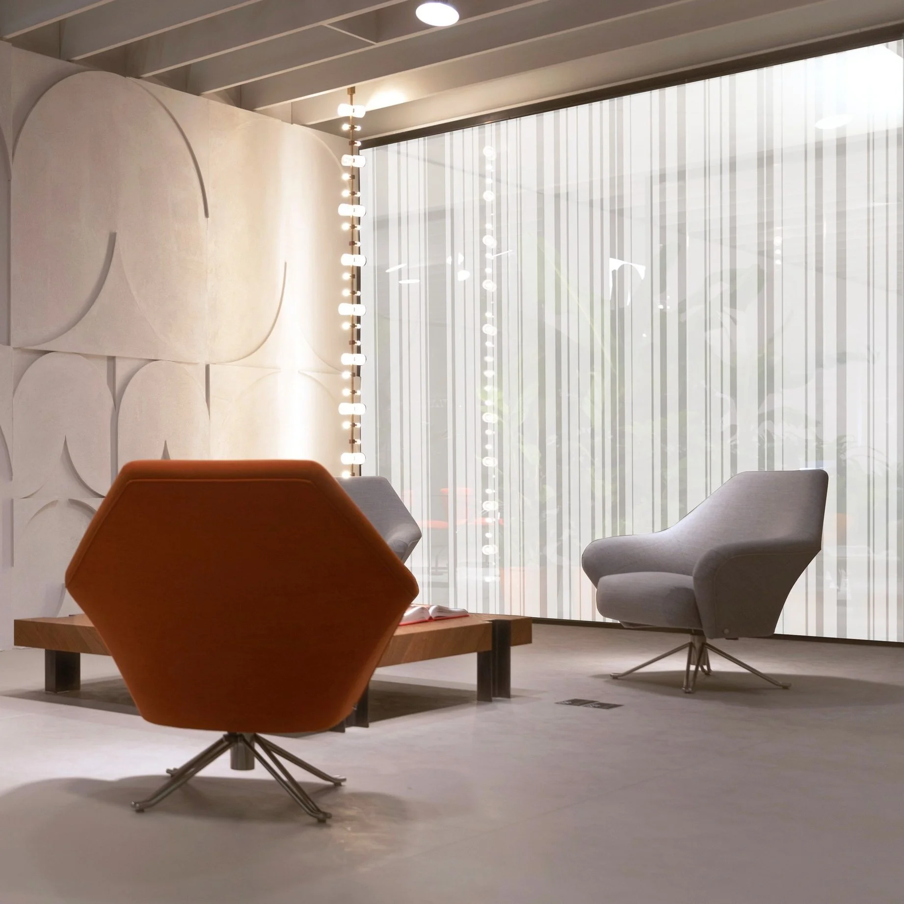 Barcode: White printed onto frost window film