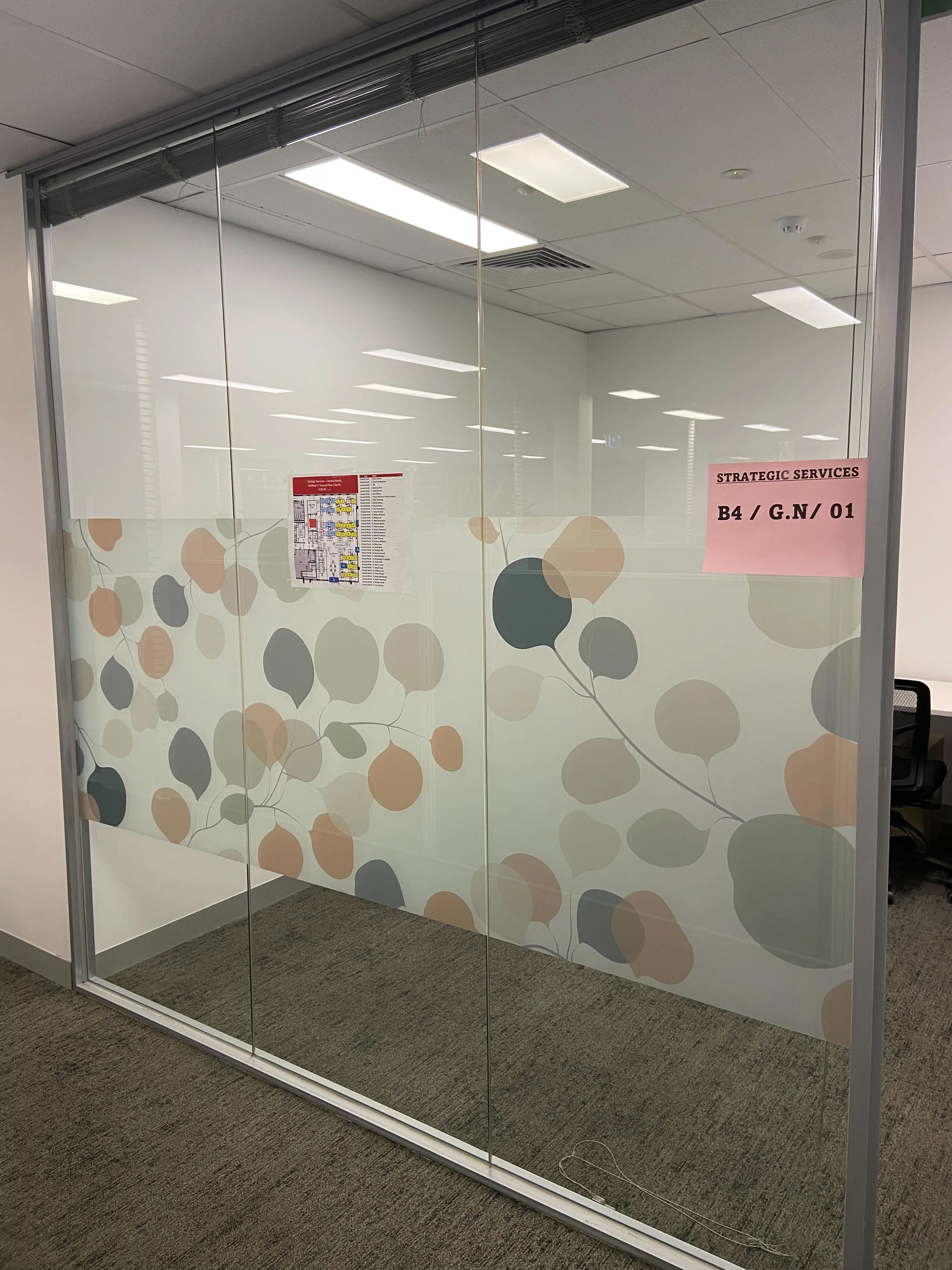 Digital Print on Frosted Film