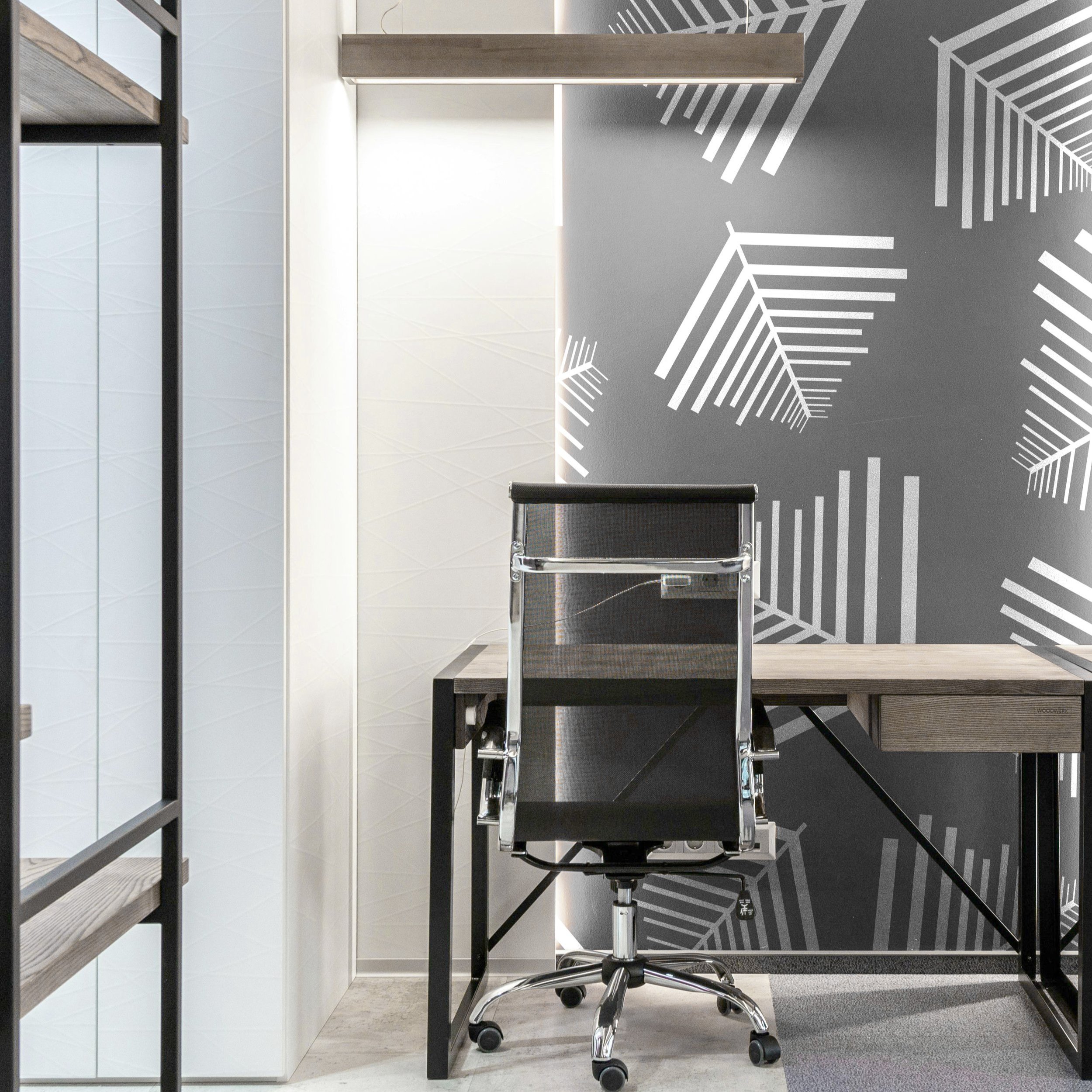 Barcode White Wallpaper 