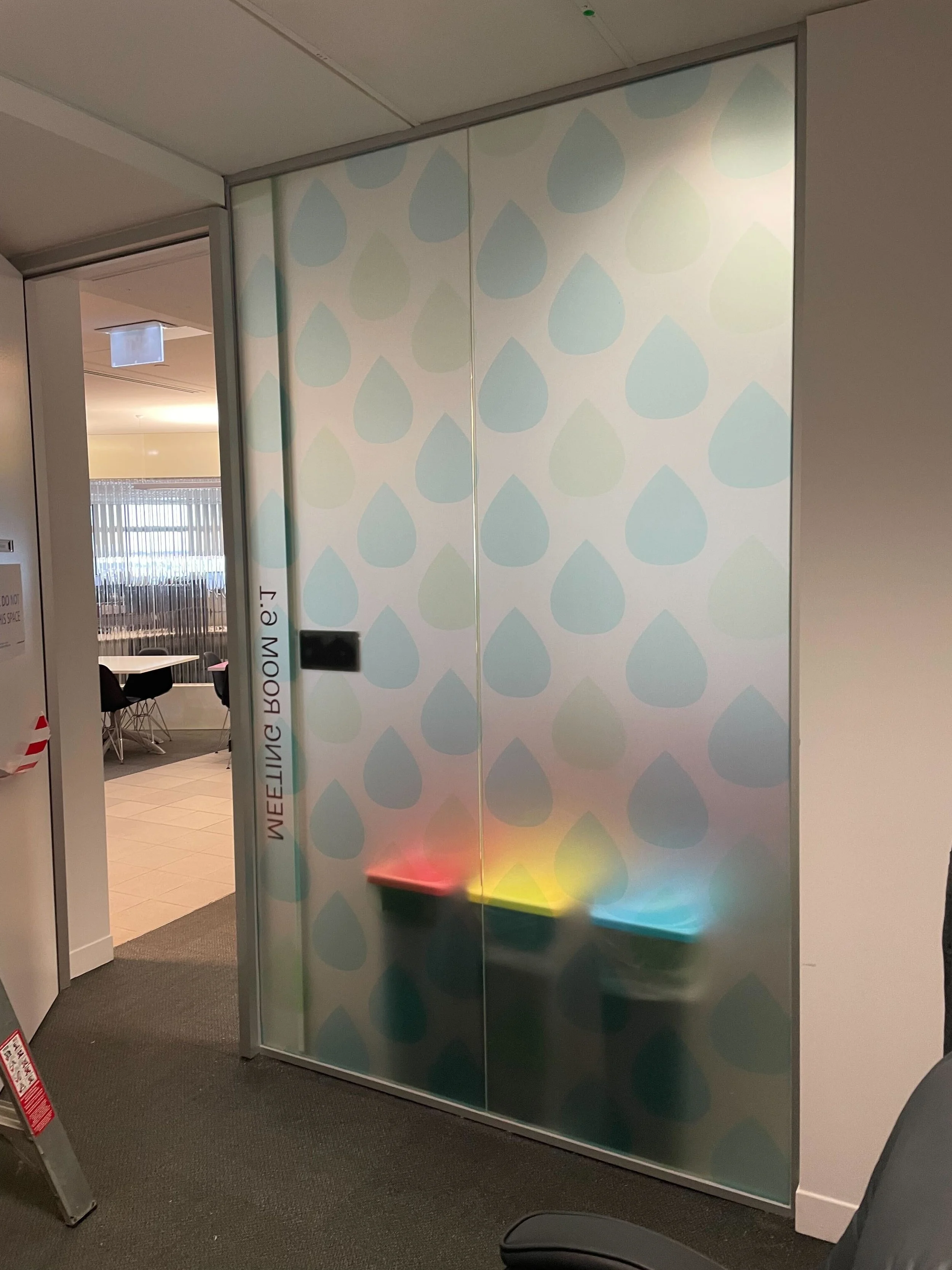 Digital Print on Frost Film