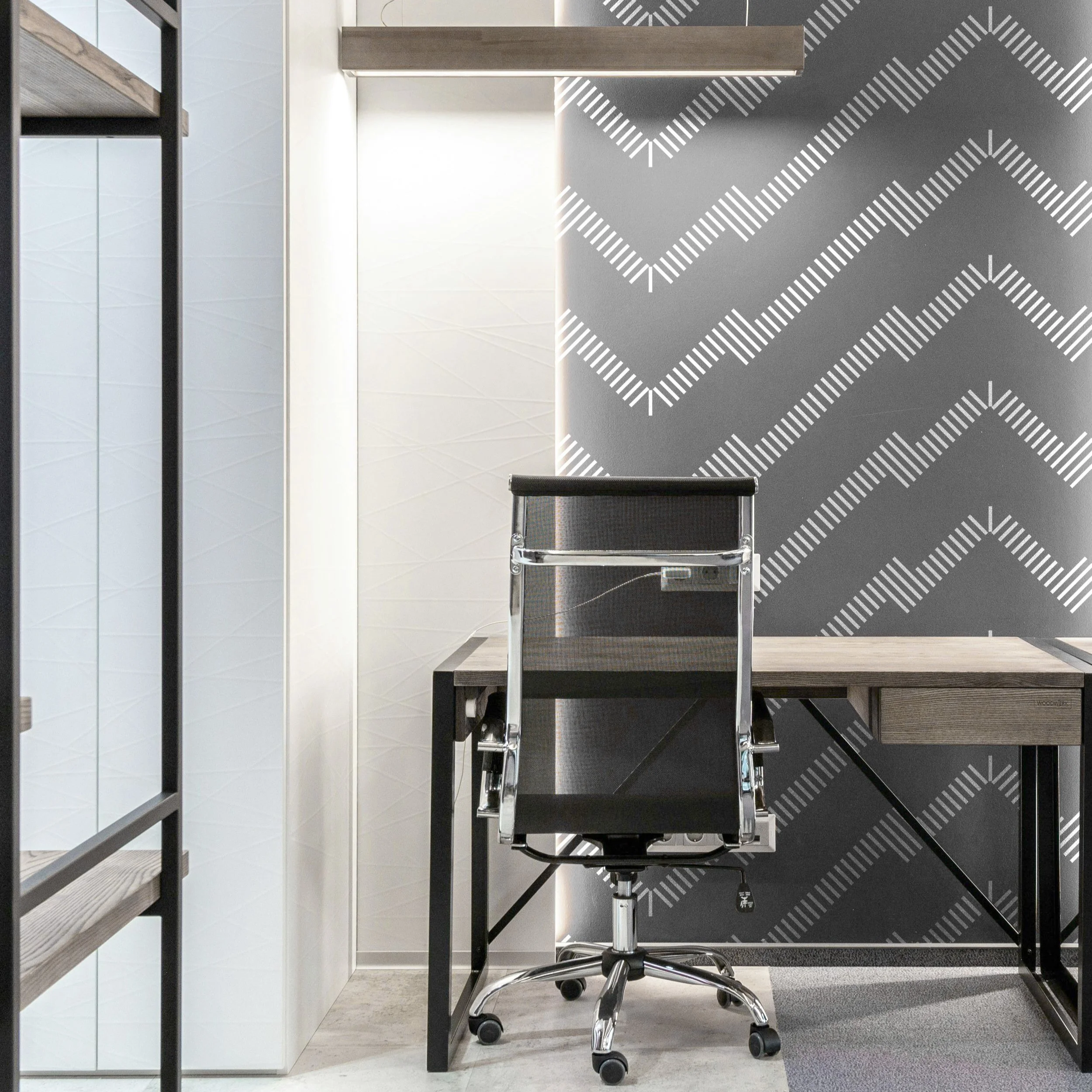 Barcode White Wallpaper 