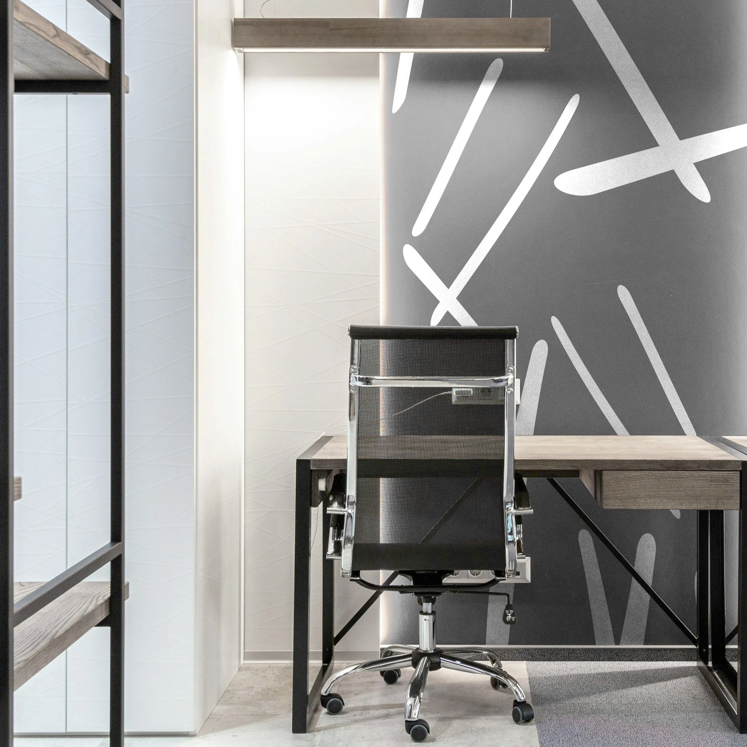 Barcode White Wallpaper 