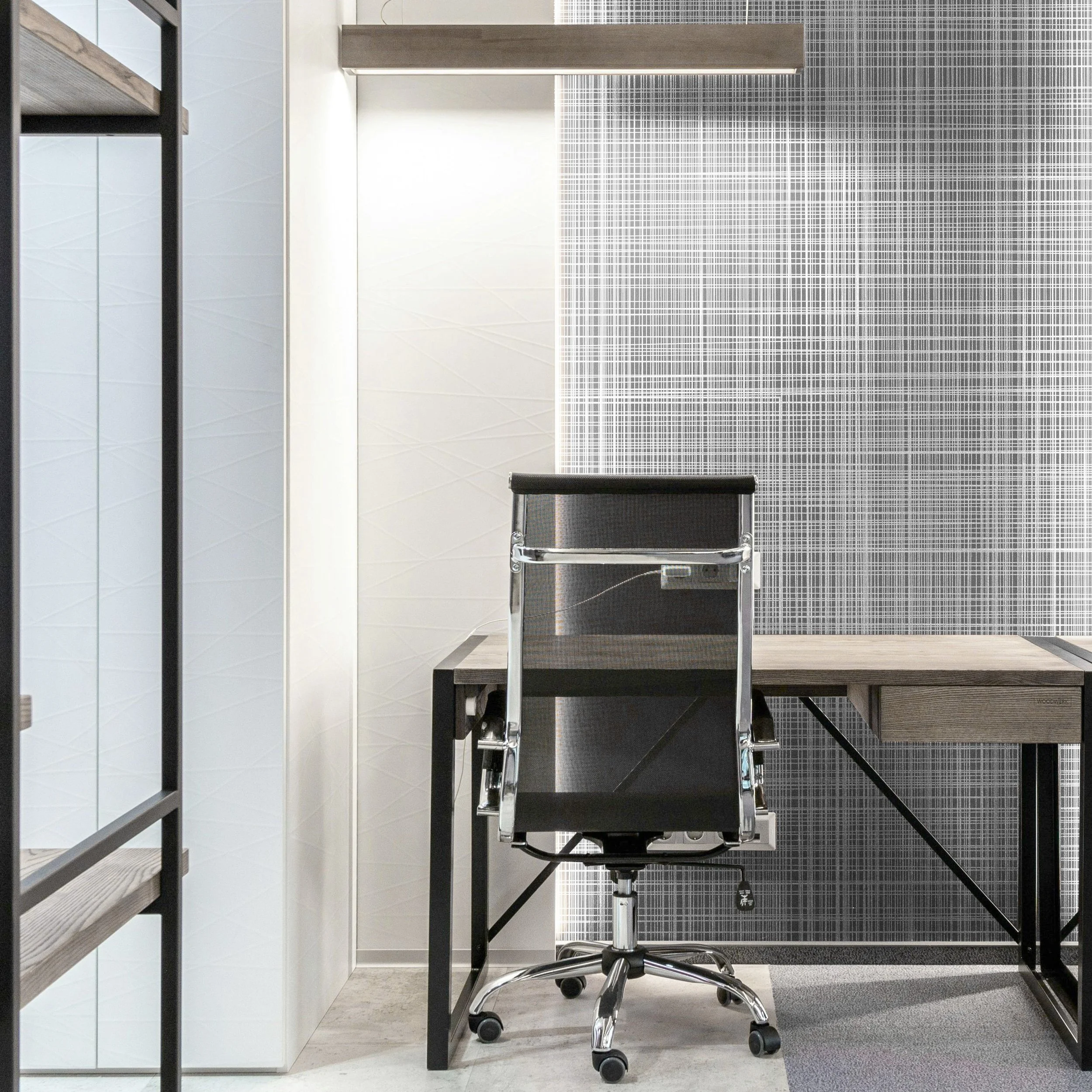 Barcode White Wallpaper 