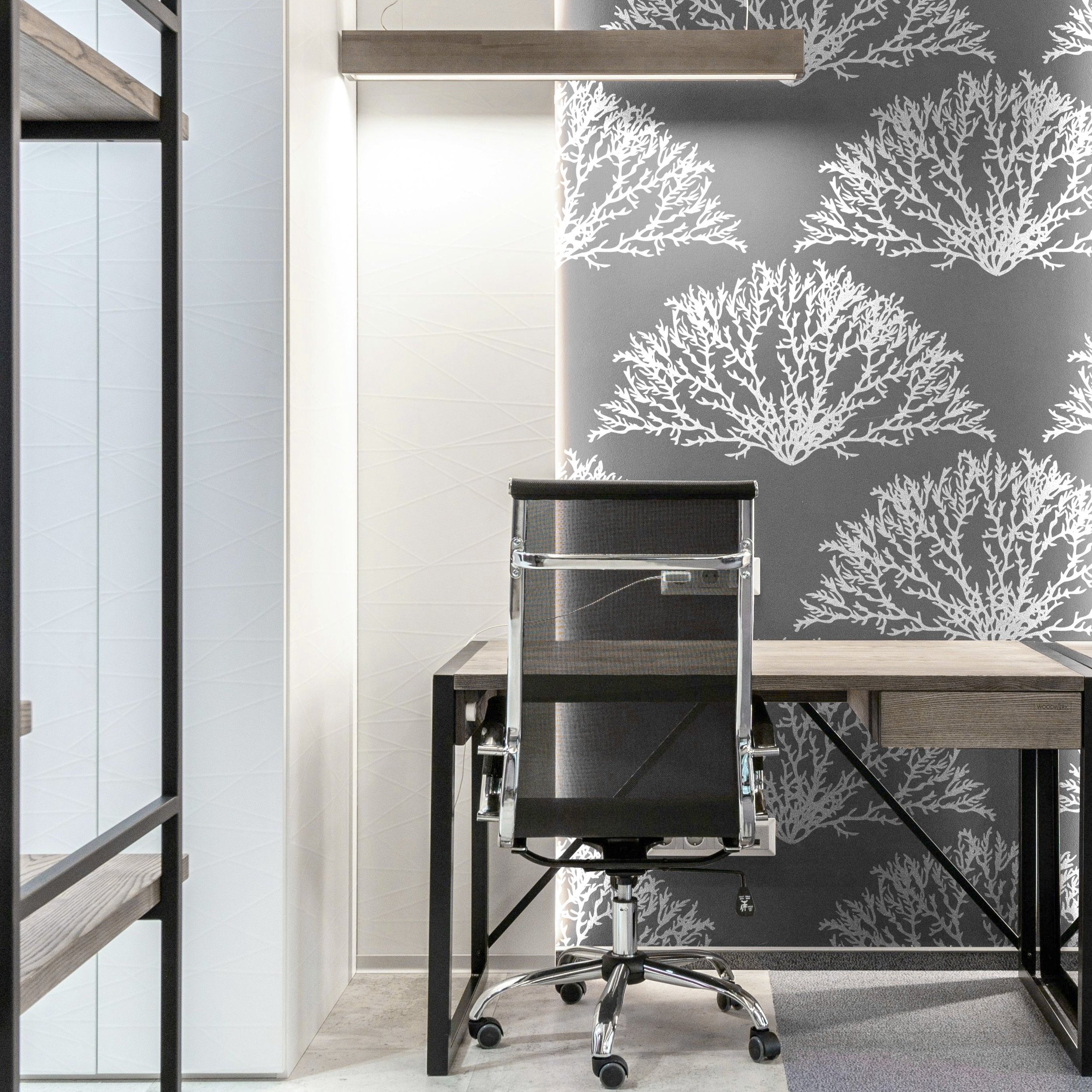 Barcode White Wallpaper 