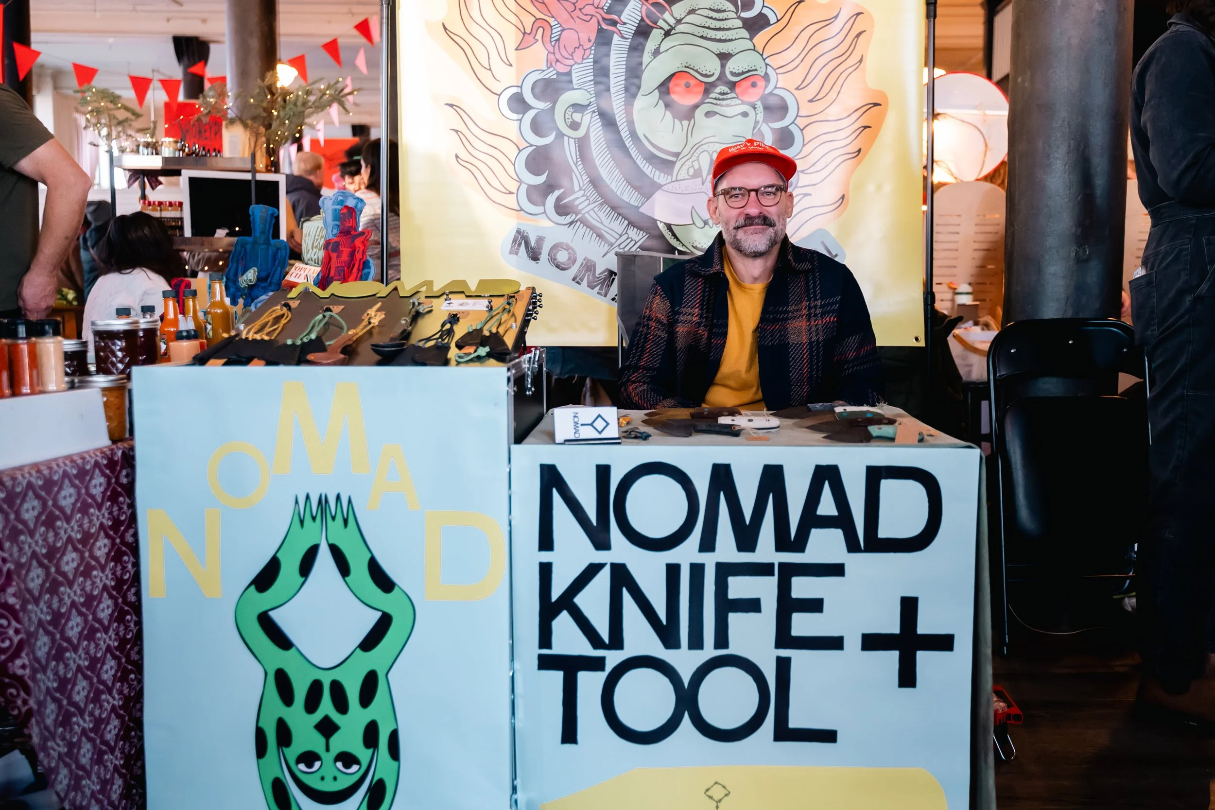 We have over 120 artists, crafters, makers, and creatives of all sorts selling unique items for you to browse. 