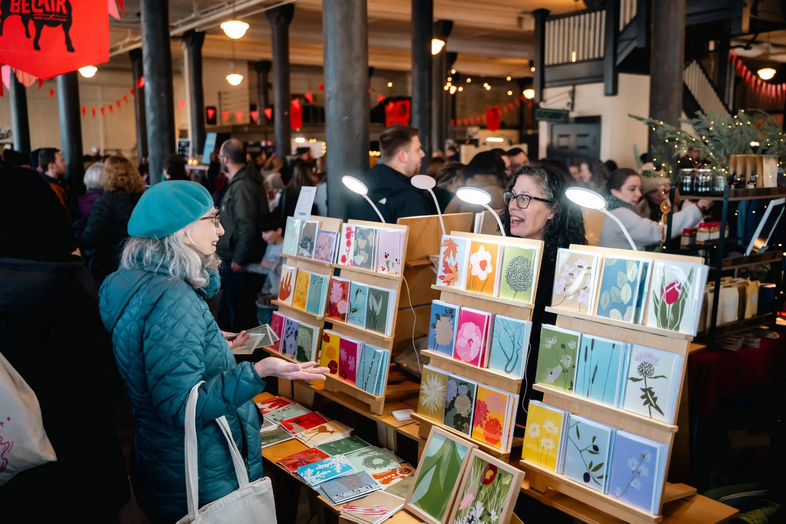 Where you can find perfectly unique and high quality handmade gifts for everyone on your list - while you support local creatives and strengthen our local economy. 