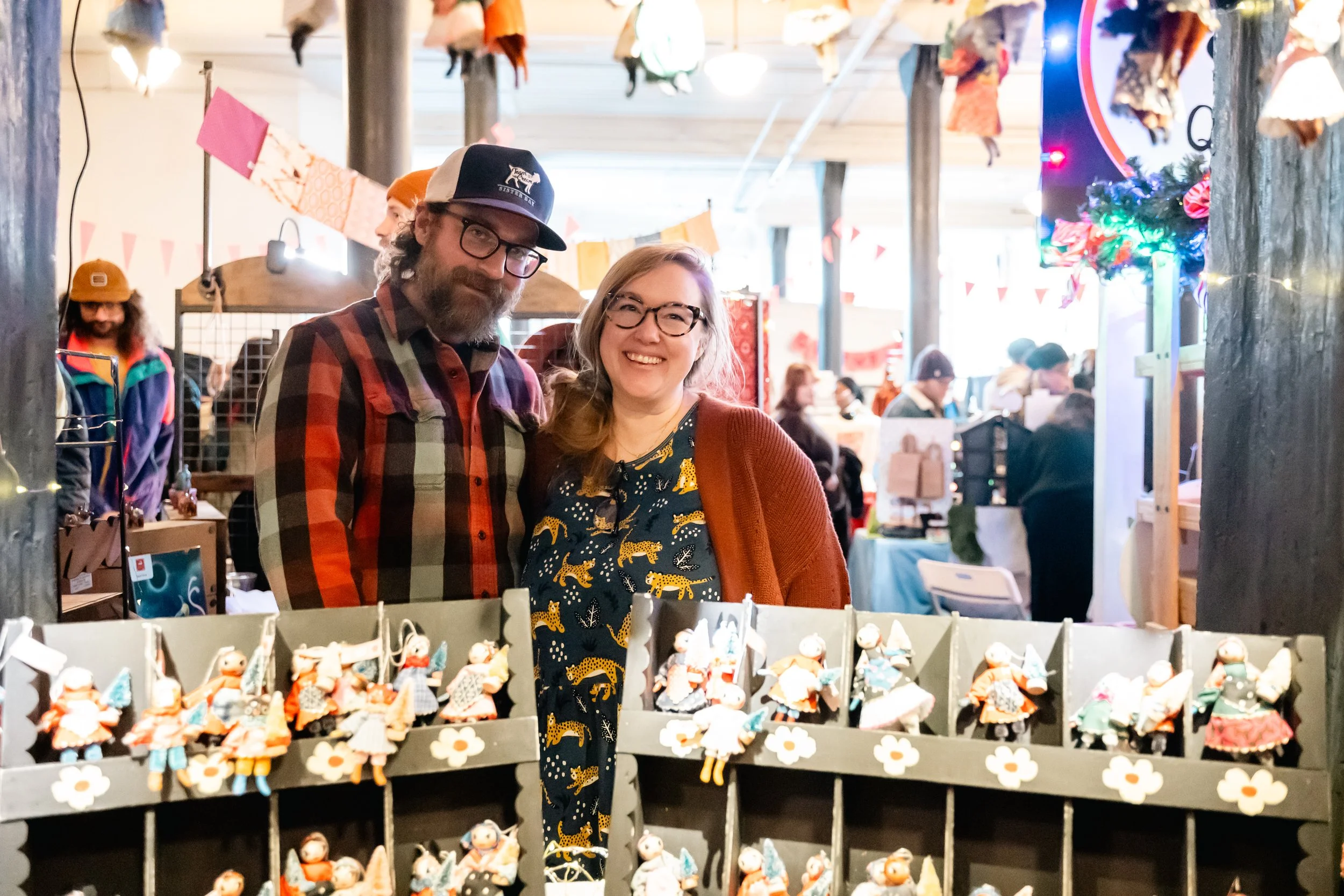 A lot of our vendors only sell at Hover Craft, which means you'll come across unique things you won't find at other craft fairs. 