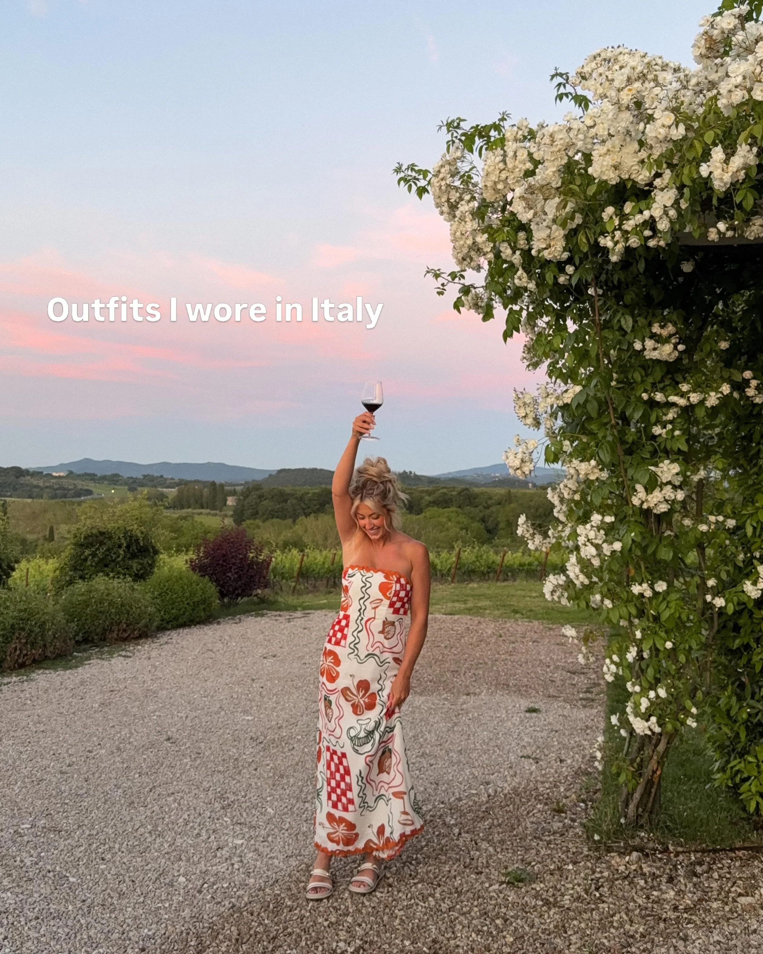 It&rsquo;s been one year since my trip to Italy so I&rsquo;m recapping some of my favorite outfits of the month long trip! 🇮🇹