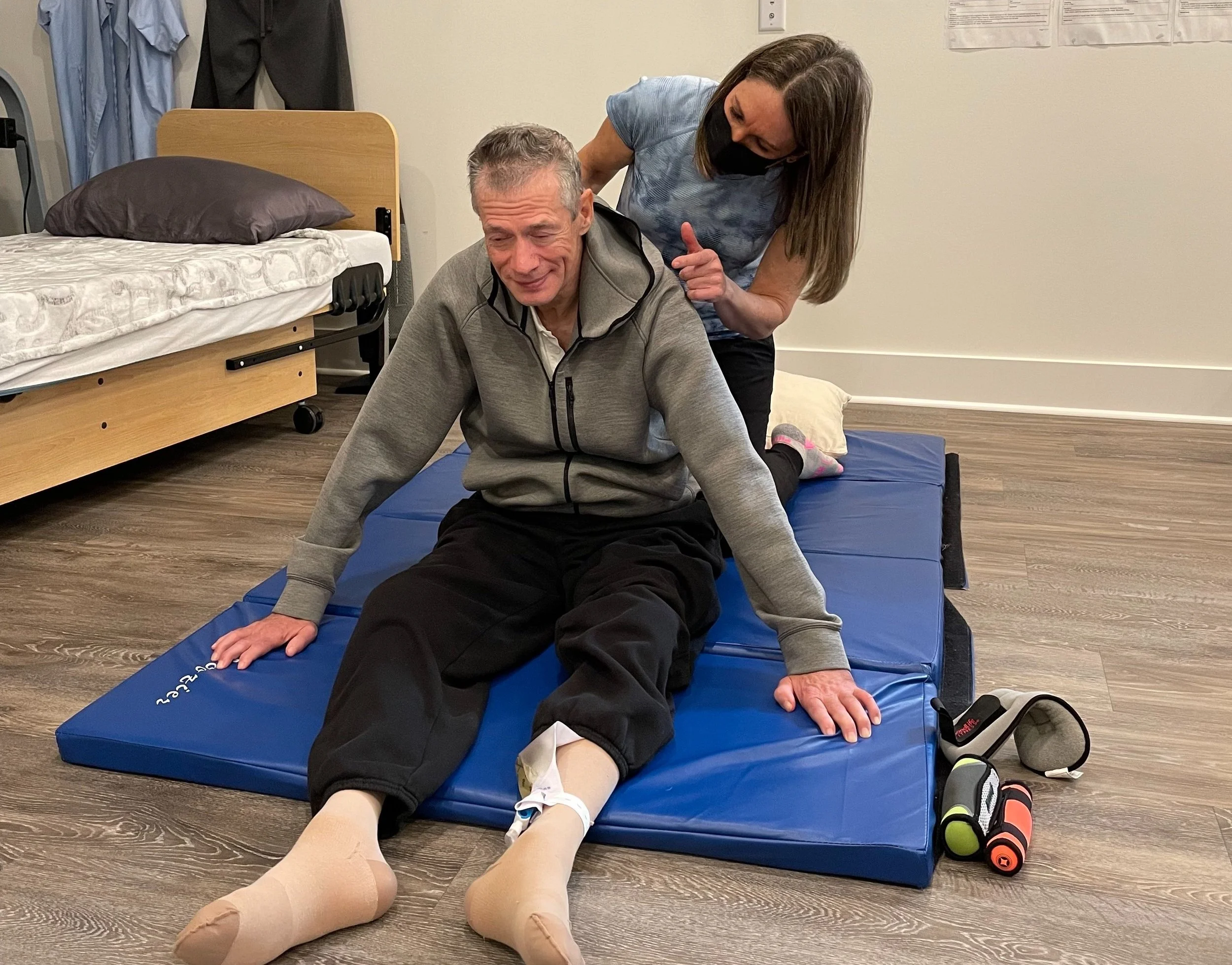 in home spinal cord injury rehab paraplegic quadriplegic