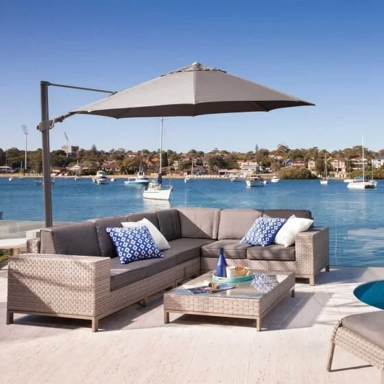 Shelta Regis Cantilever Umbrella — BBQ & FIREPLACE CENTRE