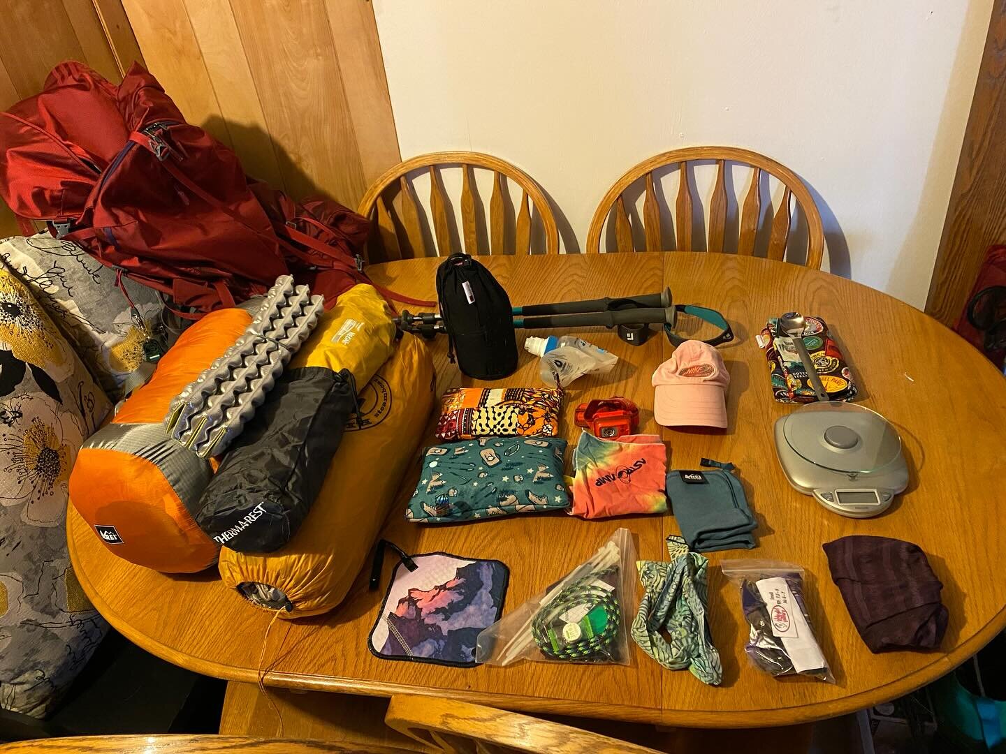 My backpacking gear has gotten all mixed in with my car camping gear as a result of our cross country move. Today I started the sorting process in preparation for spring and summer adventures. With DJ&rsquo;s help, I&rsquo;m creating a spreadsheet of