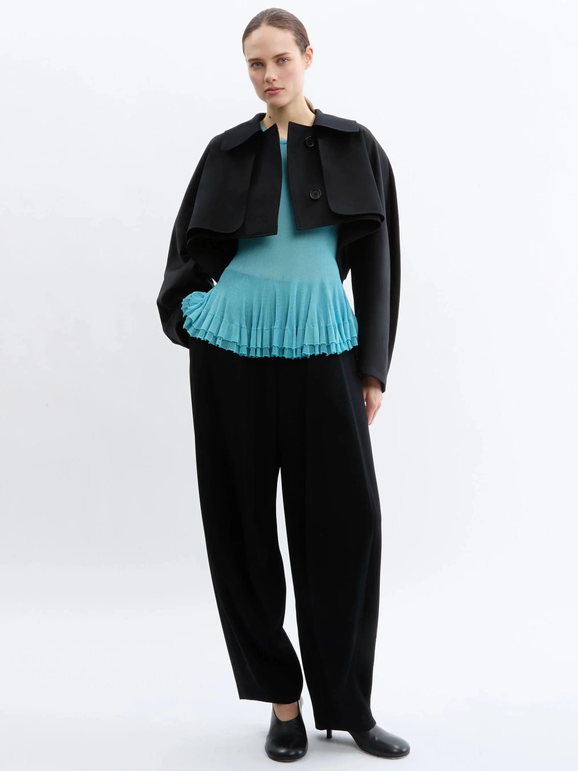 Beckett Cropped Trench