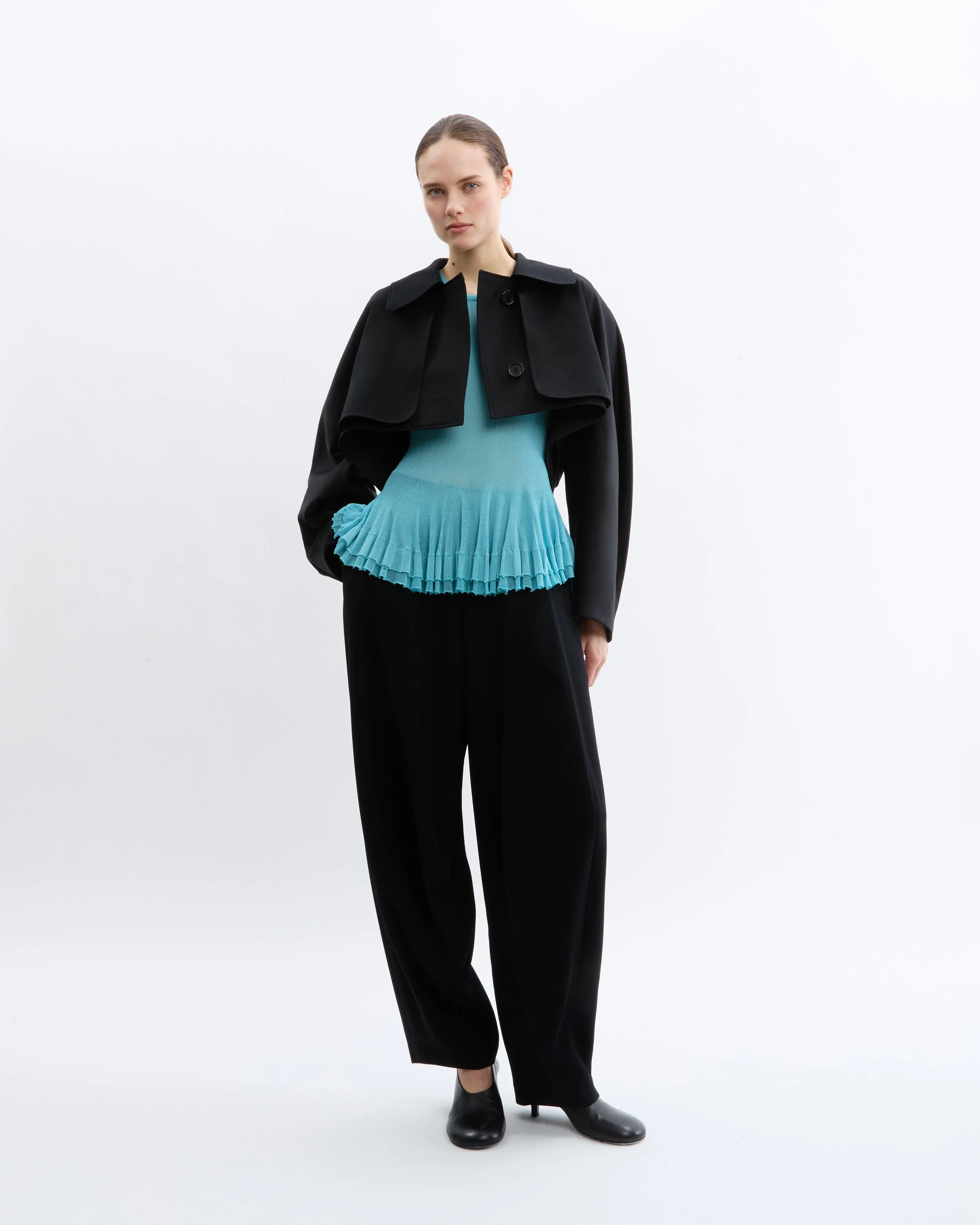 Beckett Cropped Trench