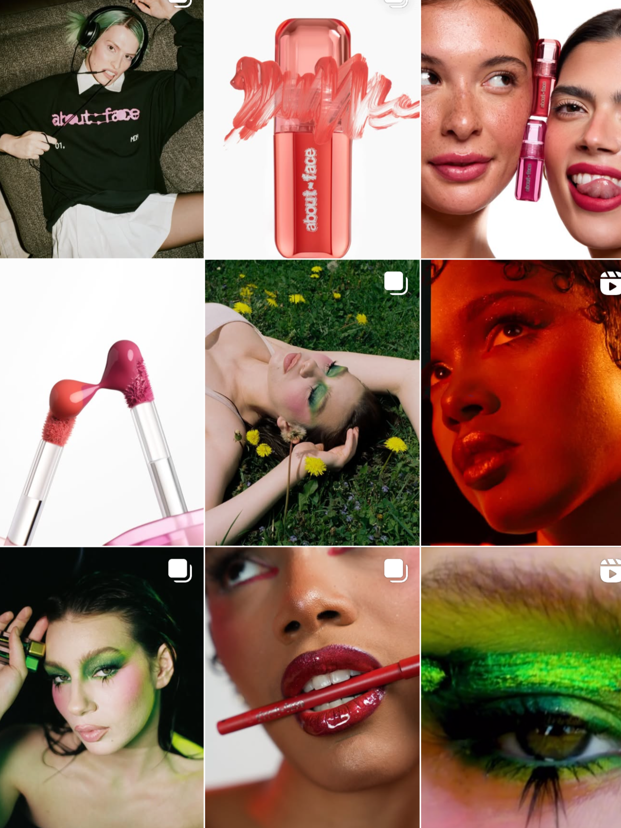 CREATIVE AND CAMPAIGN STRATEGY, @ABOUTFACEBEAUTY