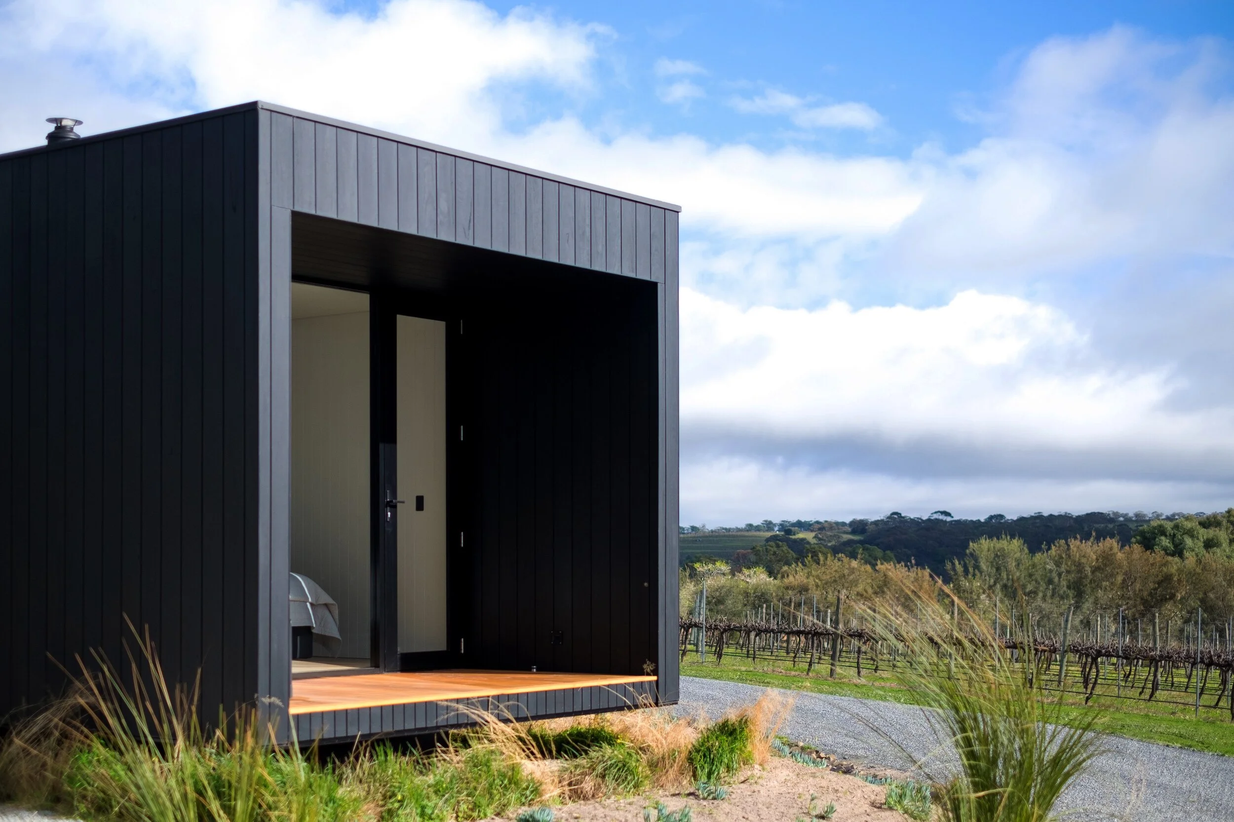 The Escapod in Mclaren Vale, South Australia. Photography courtesy of City Brief.