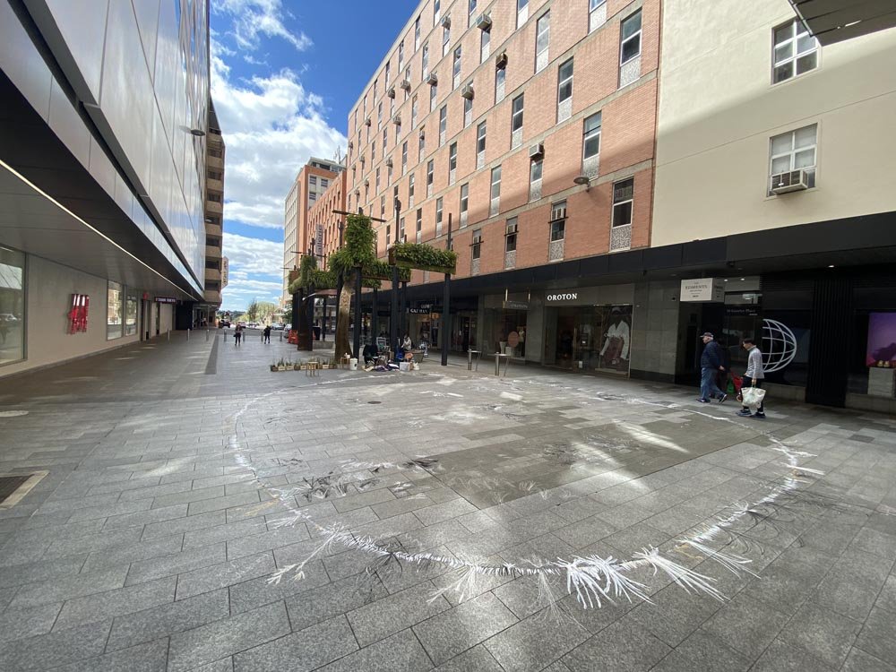 Grassy Shadows - Gawler Place, Rundle Mall