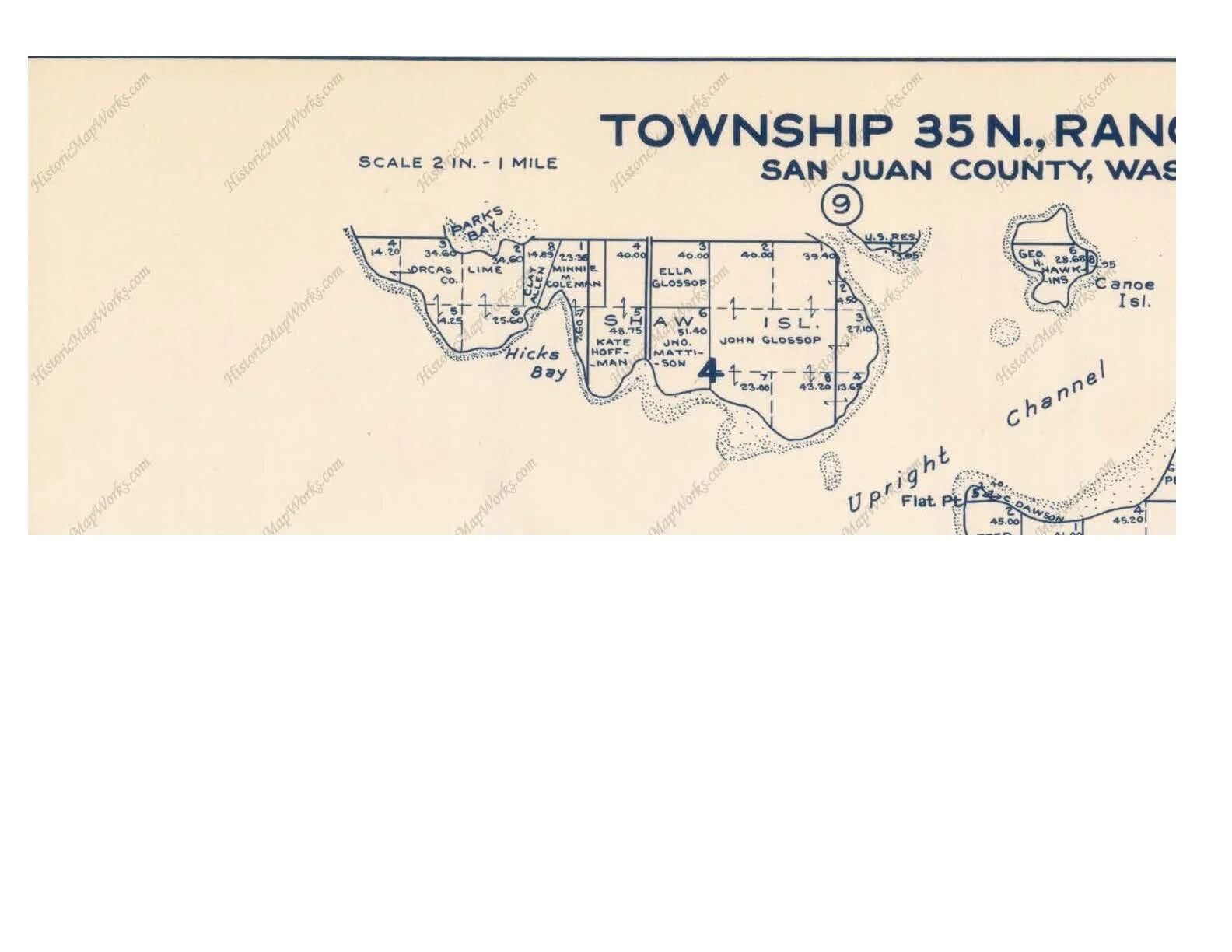SHAW ISLAND 1933 SOUTH