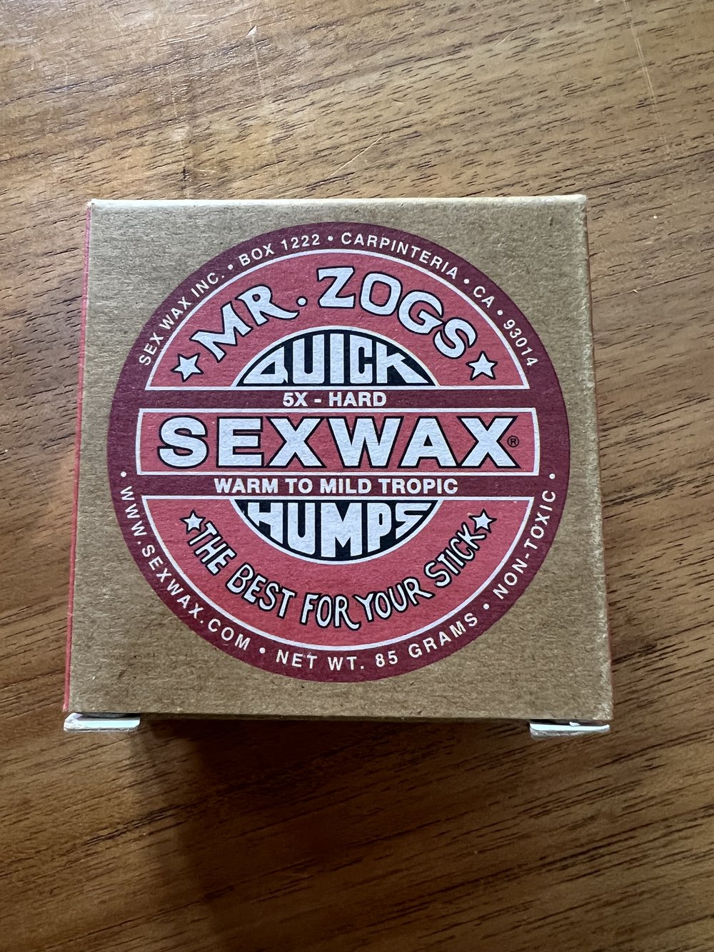 Mr. Zog's - Sex Wax - Tropic — VEY OceanFairMade Apparel