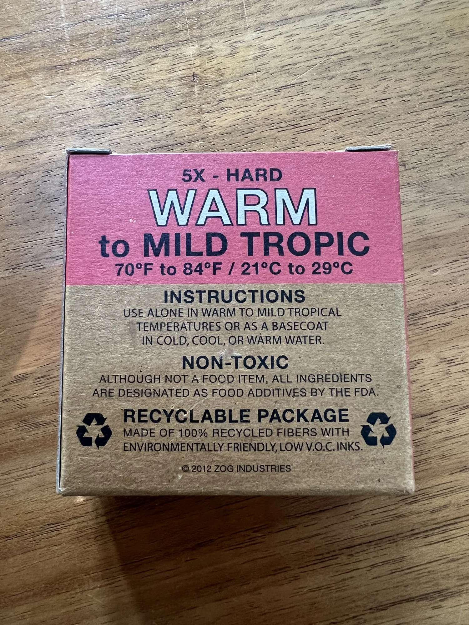Mr. Zog's - Sex Wax - Tropic — VEY OceanFairMade Apparel
