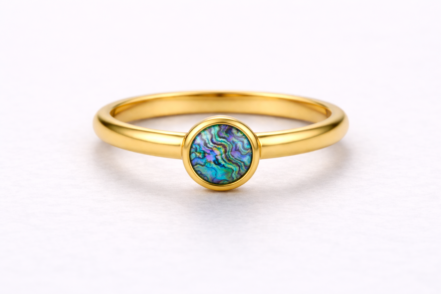 Sierlijke gouden ring met abalone schelp - goud.png