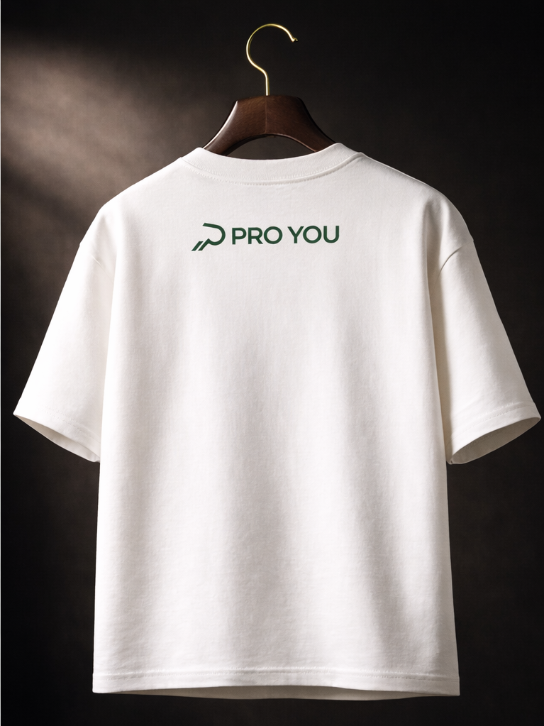 White+T-shirt+with+green+logo+design.png
