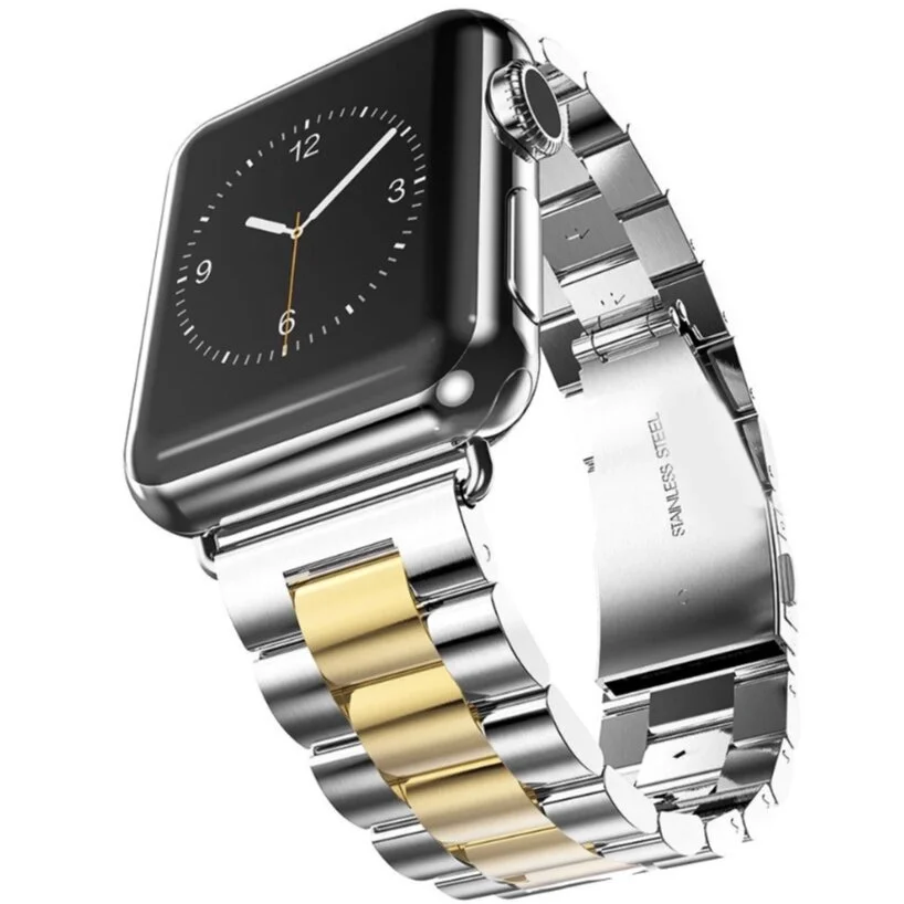 stainless steel apple watch strap