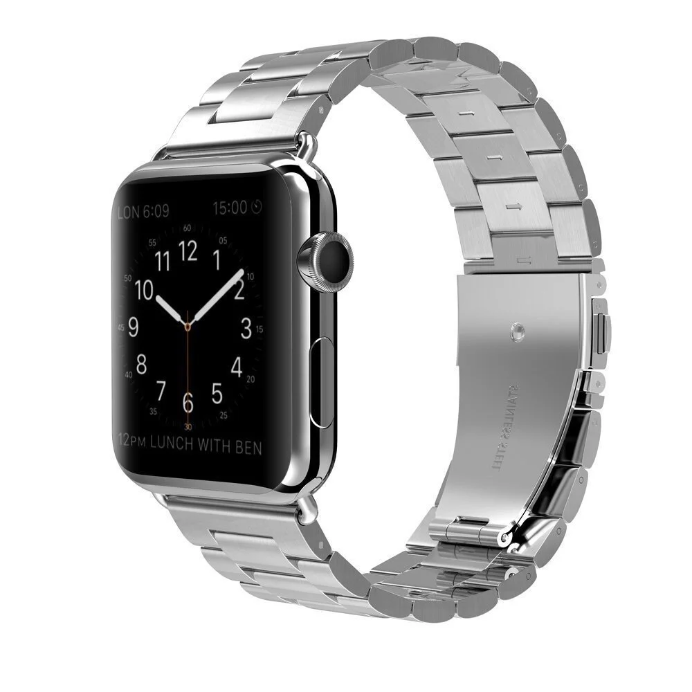 iwatch silver strap