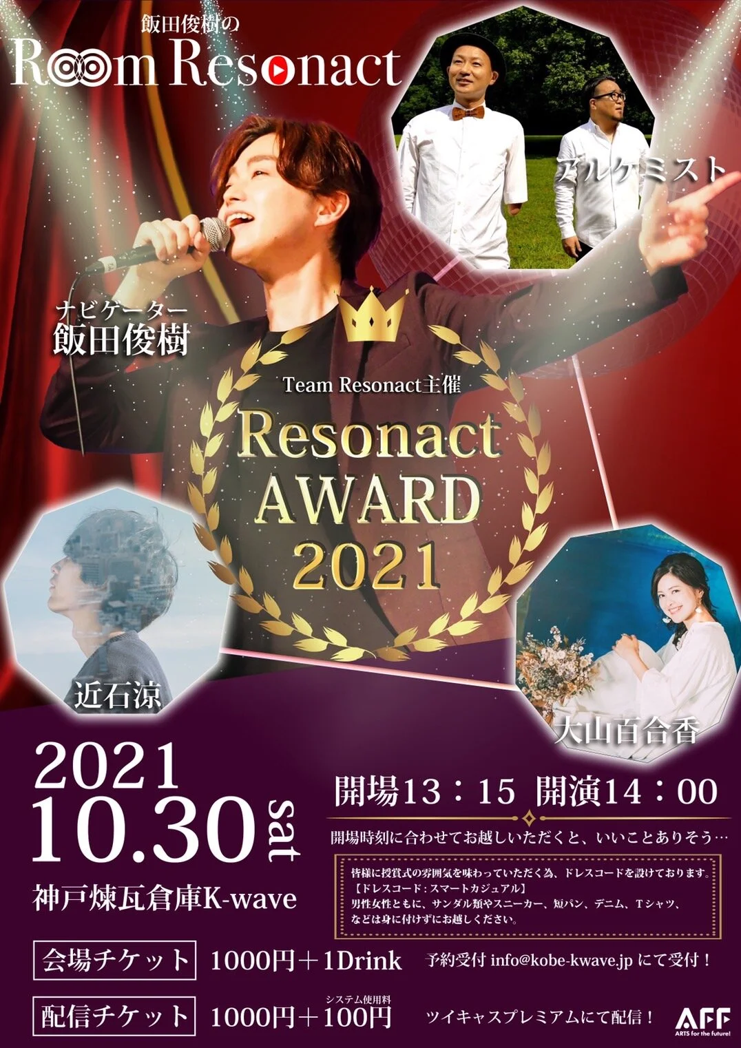 「Resonact AWARD2021」に出演します