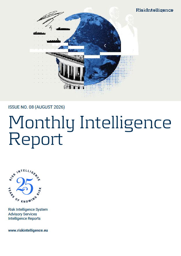 Monthly Intelligence Report Cover August 2026